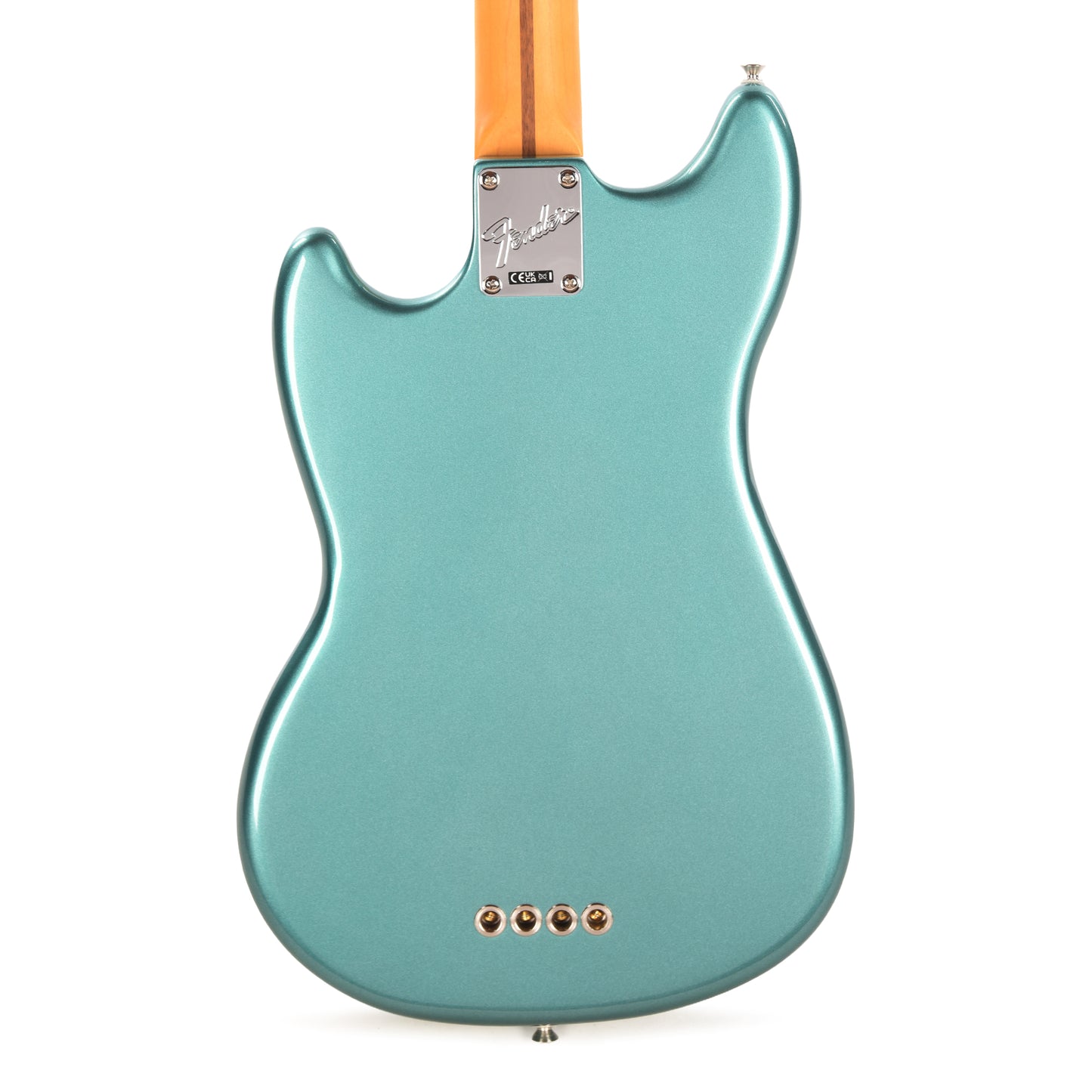 Fender American Professional Classic Mustang Bass Faded Sherwood Green Metallic Bass Guitars / 4-String