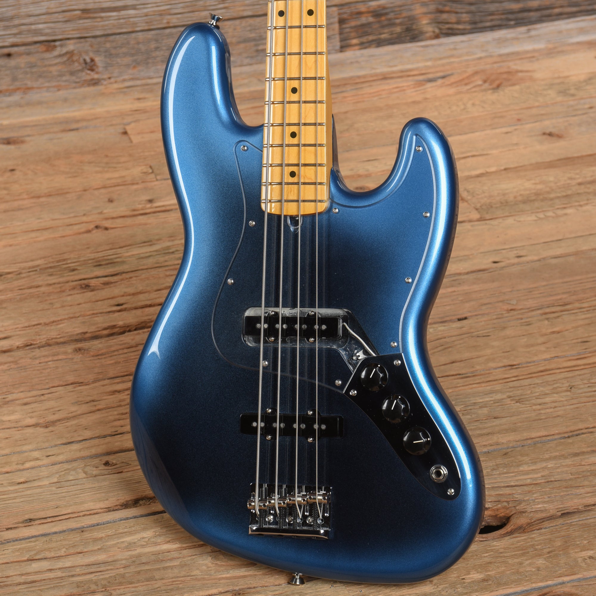 Fender American Professional II Jazz Bass Dark Night 2024 Bass Guitars / 4-String