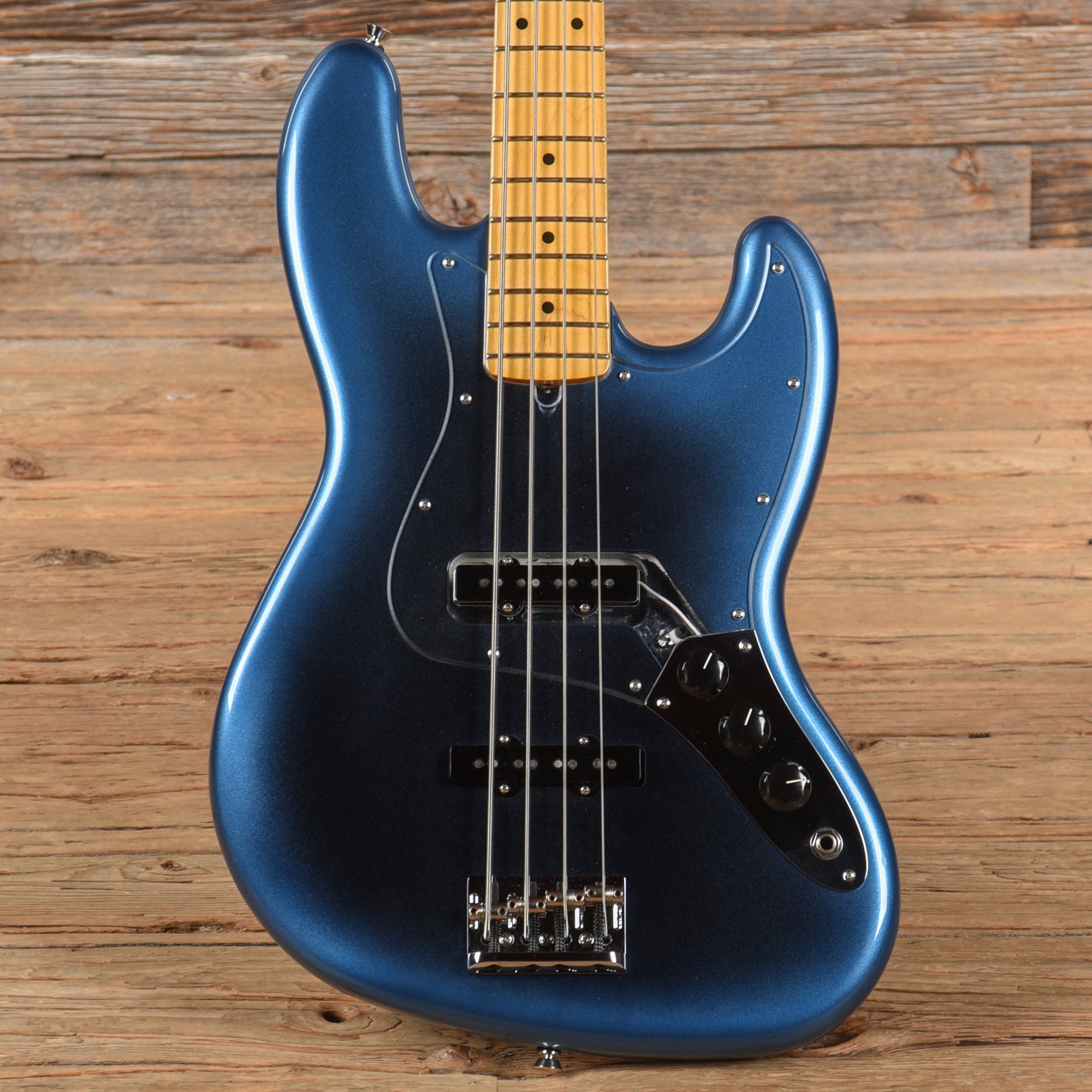 Fender American Professional II Jazz Bass Dark Night 2024 Bass Guitars / 4-String