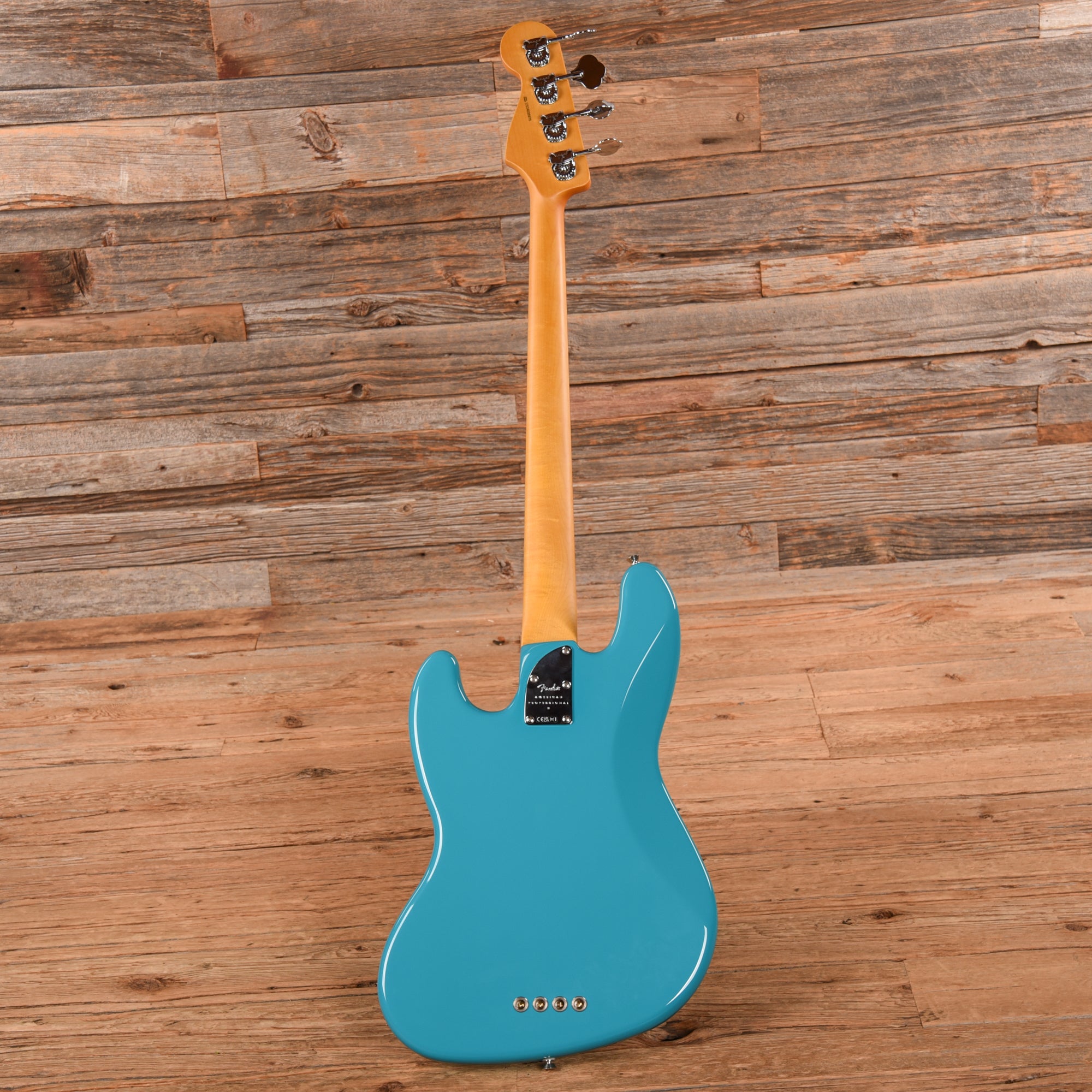 Fender American Professional II Jazz Bass Miami Blue 2024 Bass Guitars / 4-String
