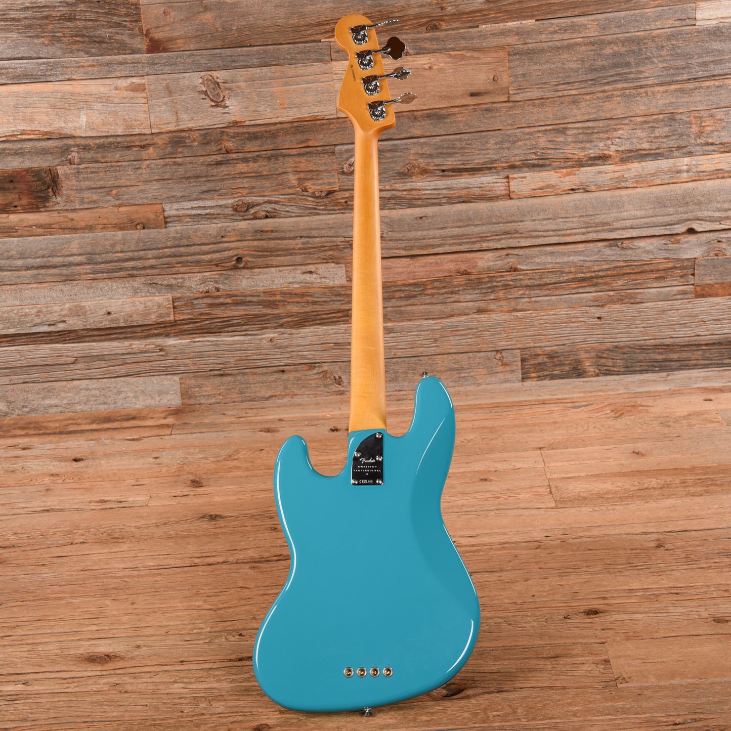 Fender American Professional II Jazz Bass Miami Blue 2024 Bass Guitars / 4-String