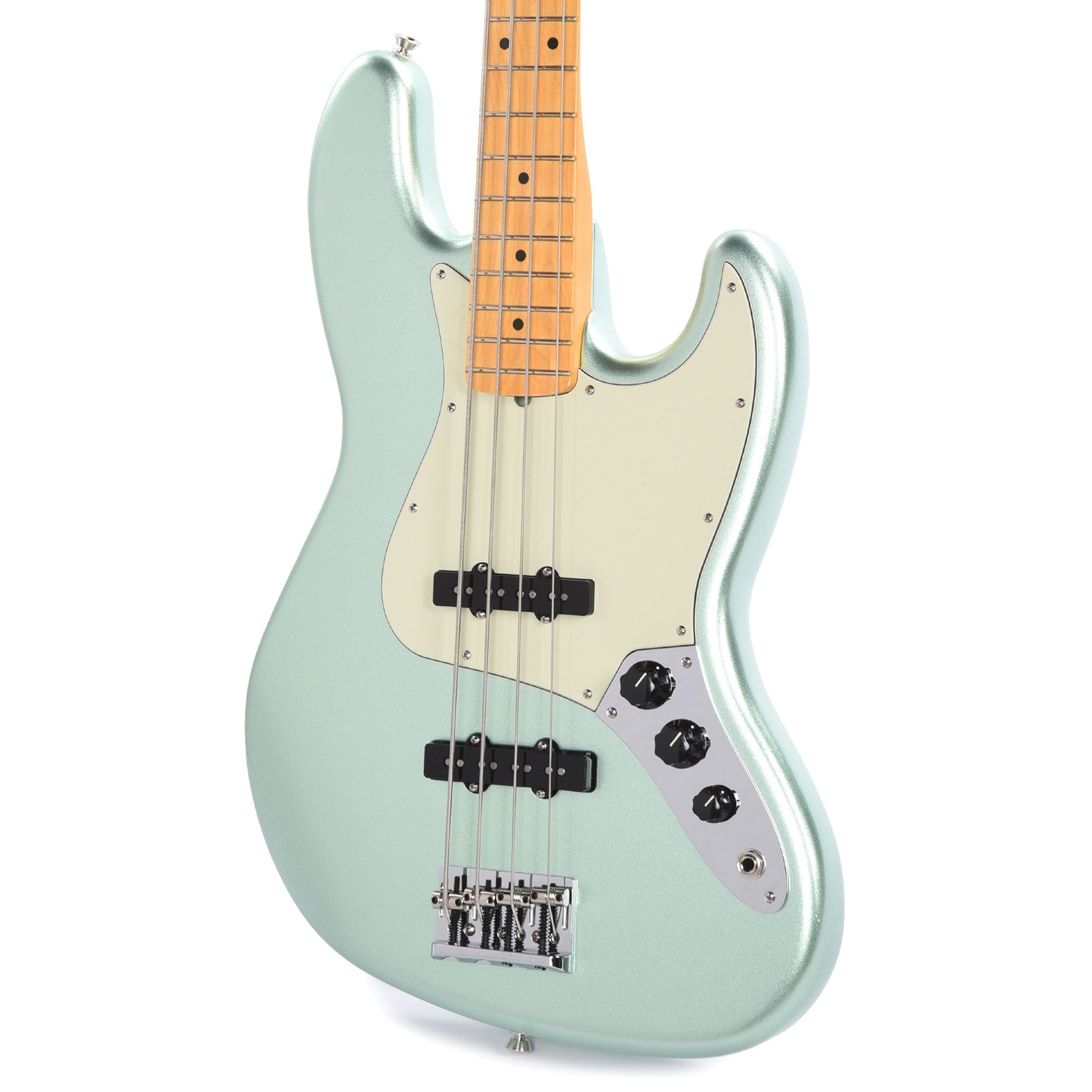 Fender American Professional II Jazz Bass Mystic Surf Green Bass Guitars / 4-String