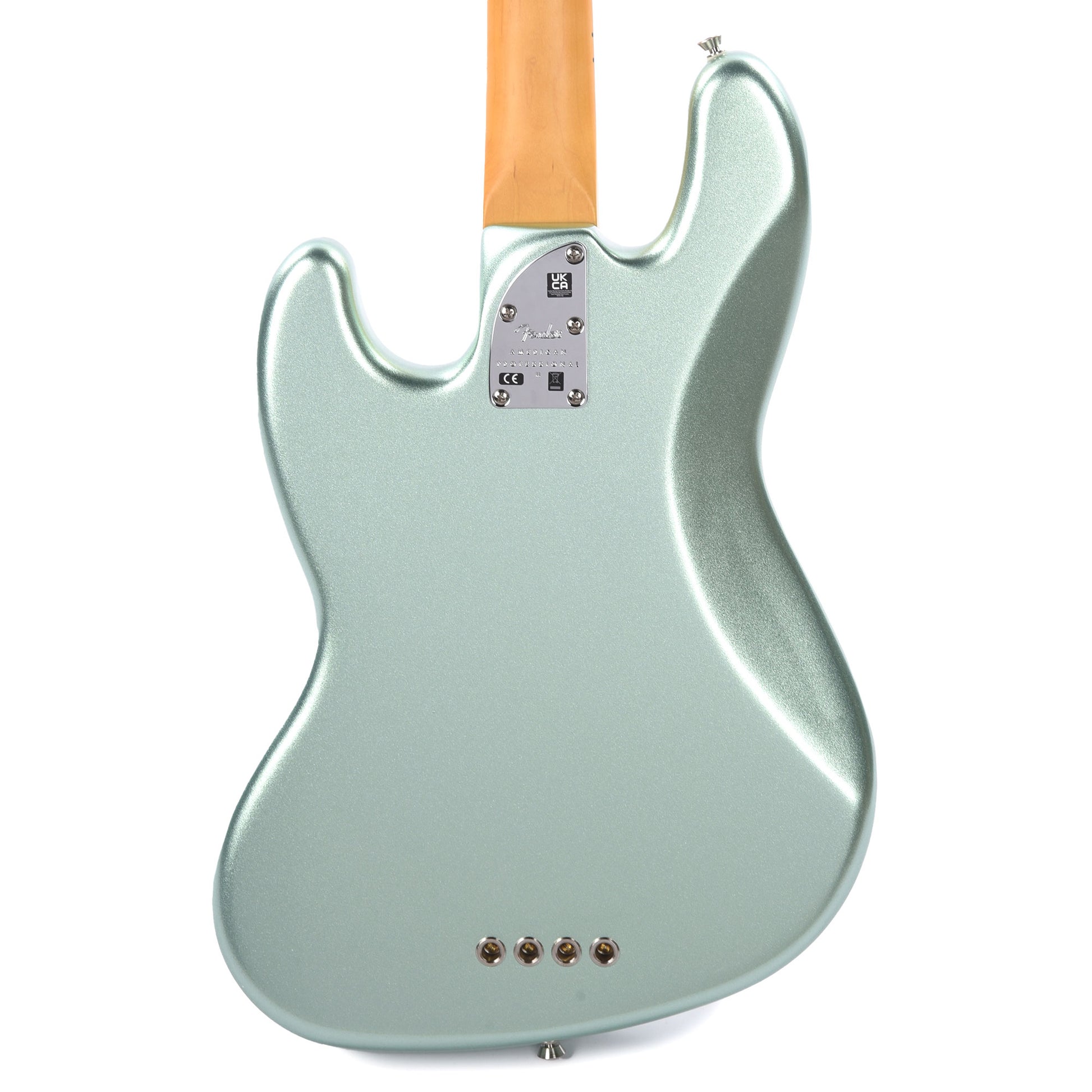 Fender American Professional II Jazz Bass Mystic Surf Green Bass Guitars / 4-String