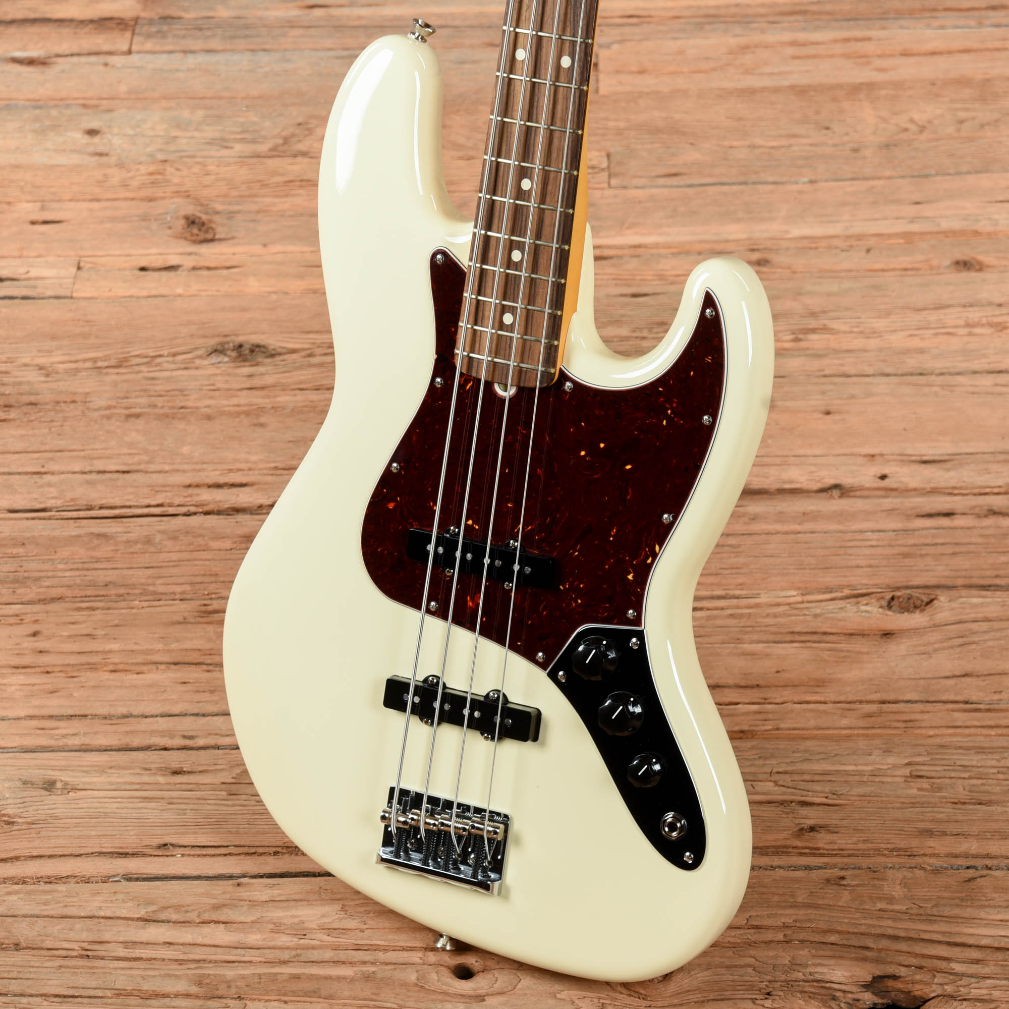 Fender American Professional II Jazz Bass Olympic White 2023 Bass Guitars / 4-String