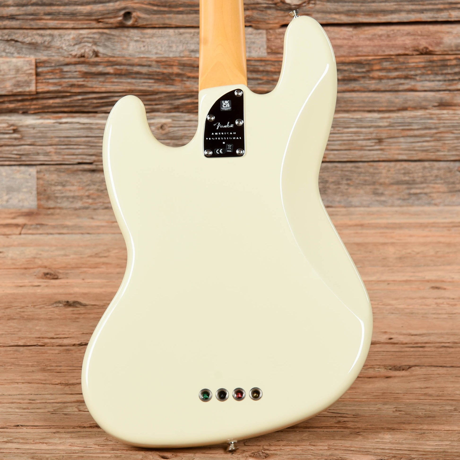 Fender American Professional II Jazz Bass Olympic White 2023 Bass Guitars / 4-String