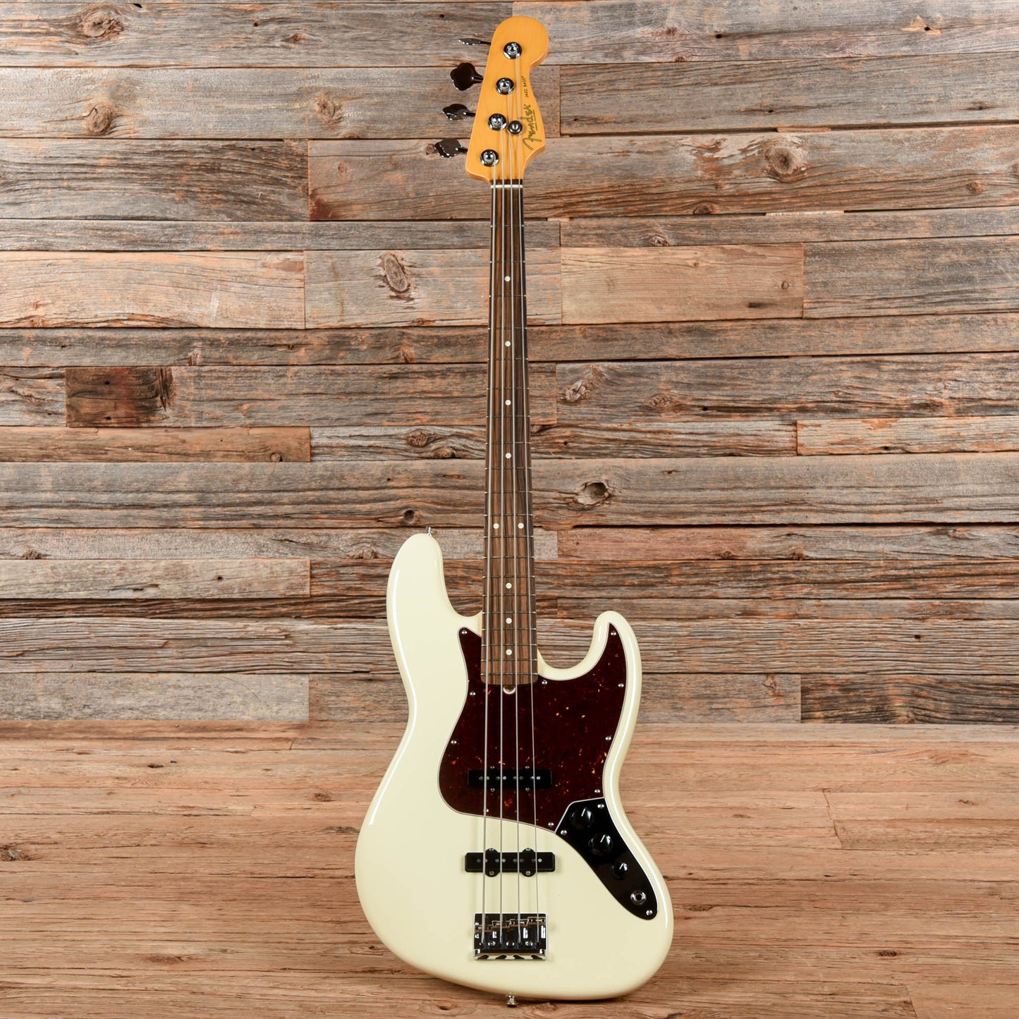 Fender American Professional II Jazz Bass Olympic White 2023 Bass Guitars / 4-String