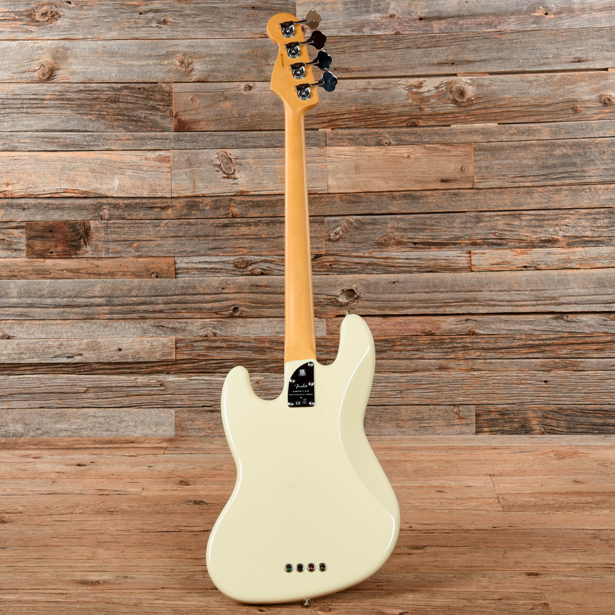 Fender American Professional II Jazz Bass Olympic White 2023 Bass Guitars / 4-String