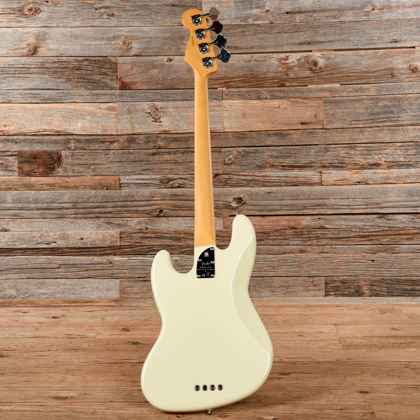 Fender American Professional II Jazz Bass Olympic White 2023 Bass Guitars / 4-String