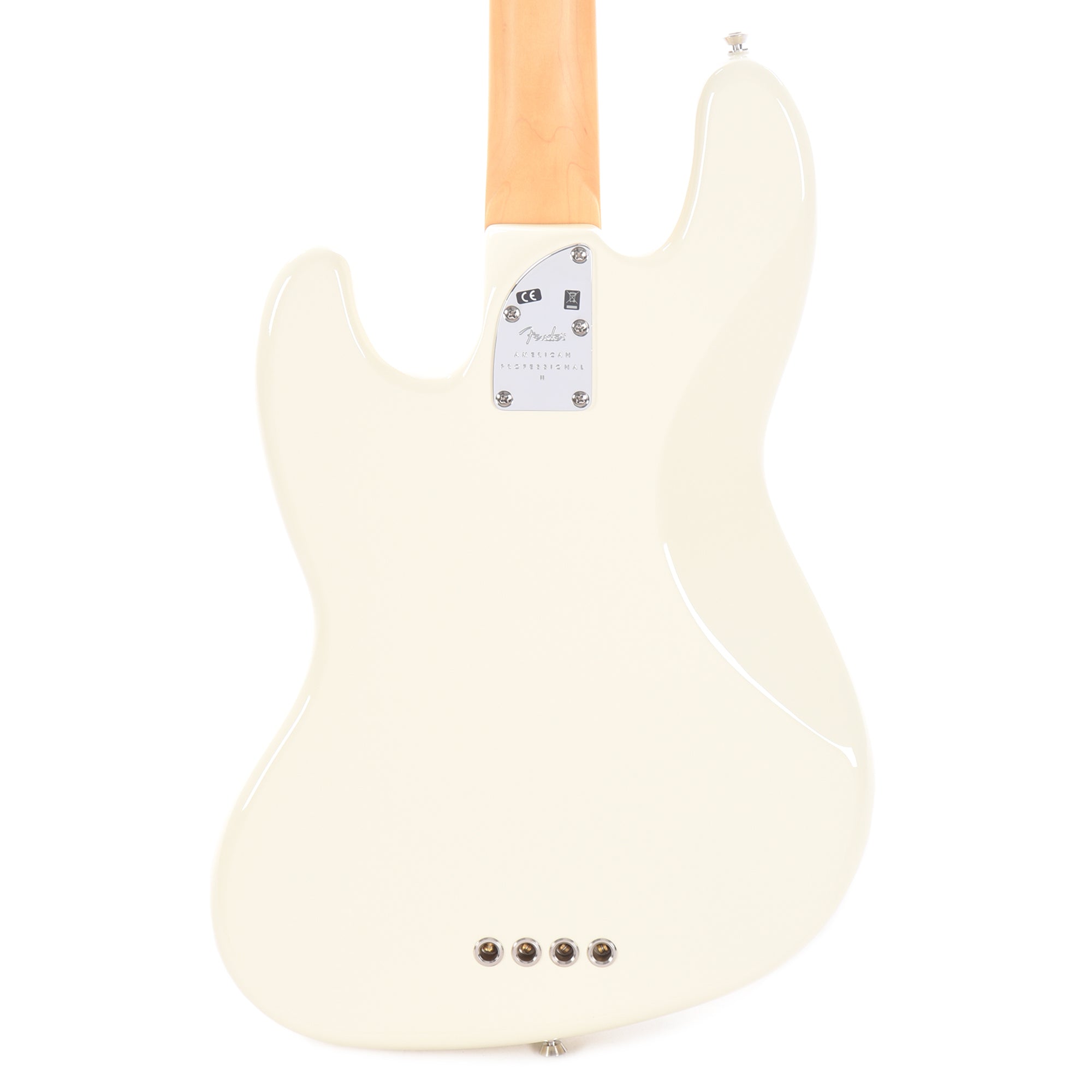 Fender American Professional II Jazz Bass Olympic White Bass Guitars / 4-String
