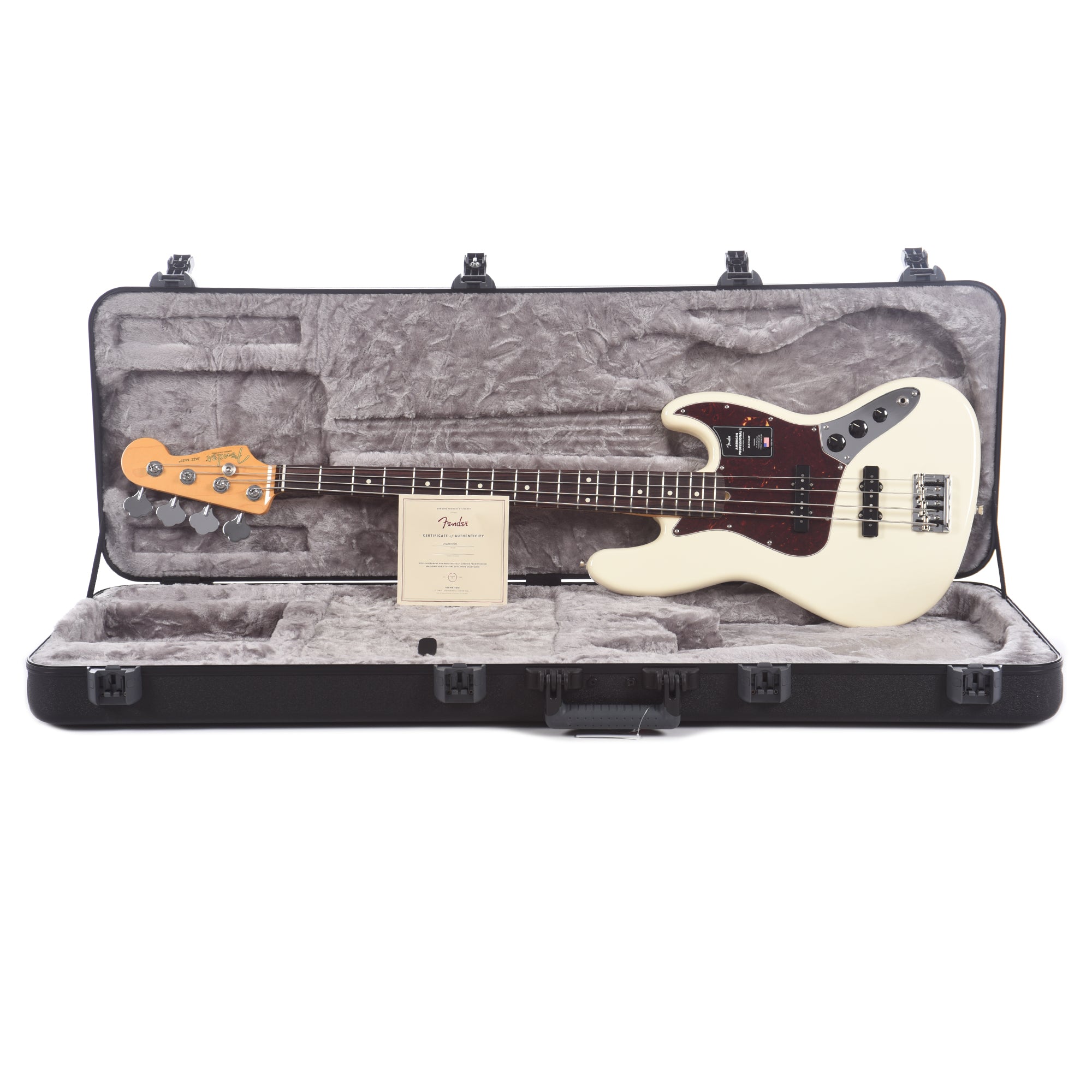 Fender American Professional II Jazz Bass Olympic White Bass Guitars / 4-String