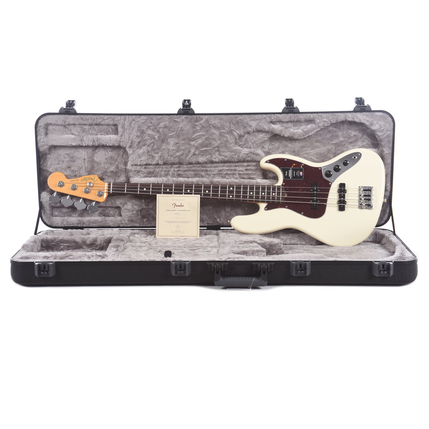 Fender American Professional II Jazz Bass Olympic White Bass Guitars / 4-String