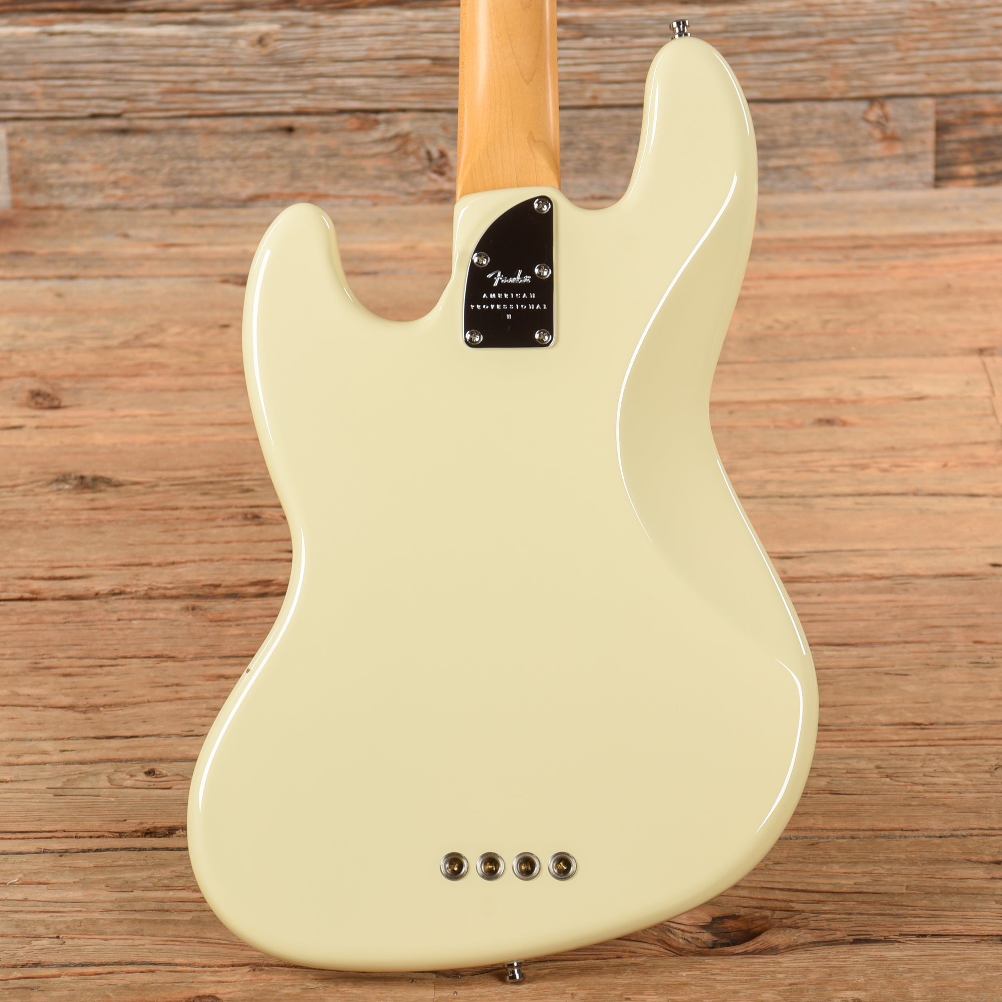 Fender American Professional II Jazz Bass White 2021 Bass Guitars / 4-String