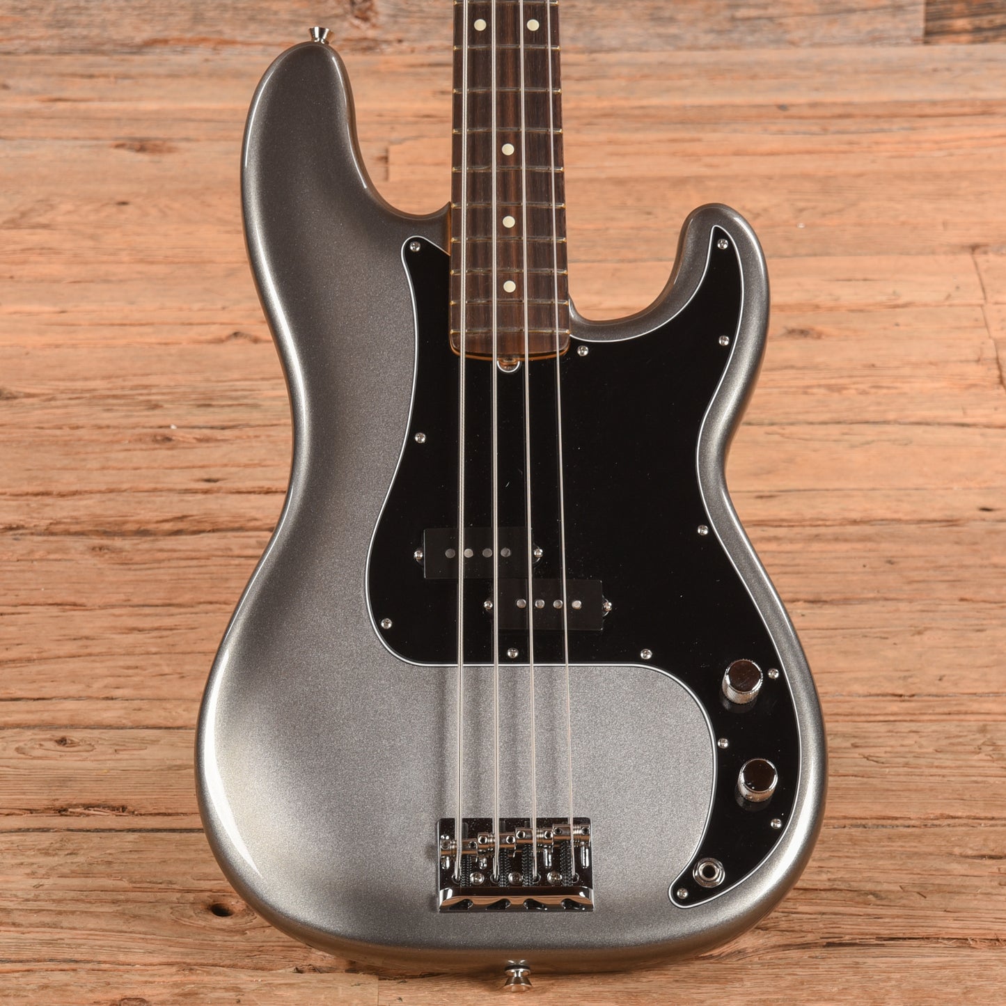 Fender American Professional II Precision Bass Mercury 2024 Bass Guitars / 4-String