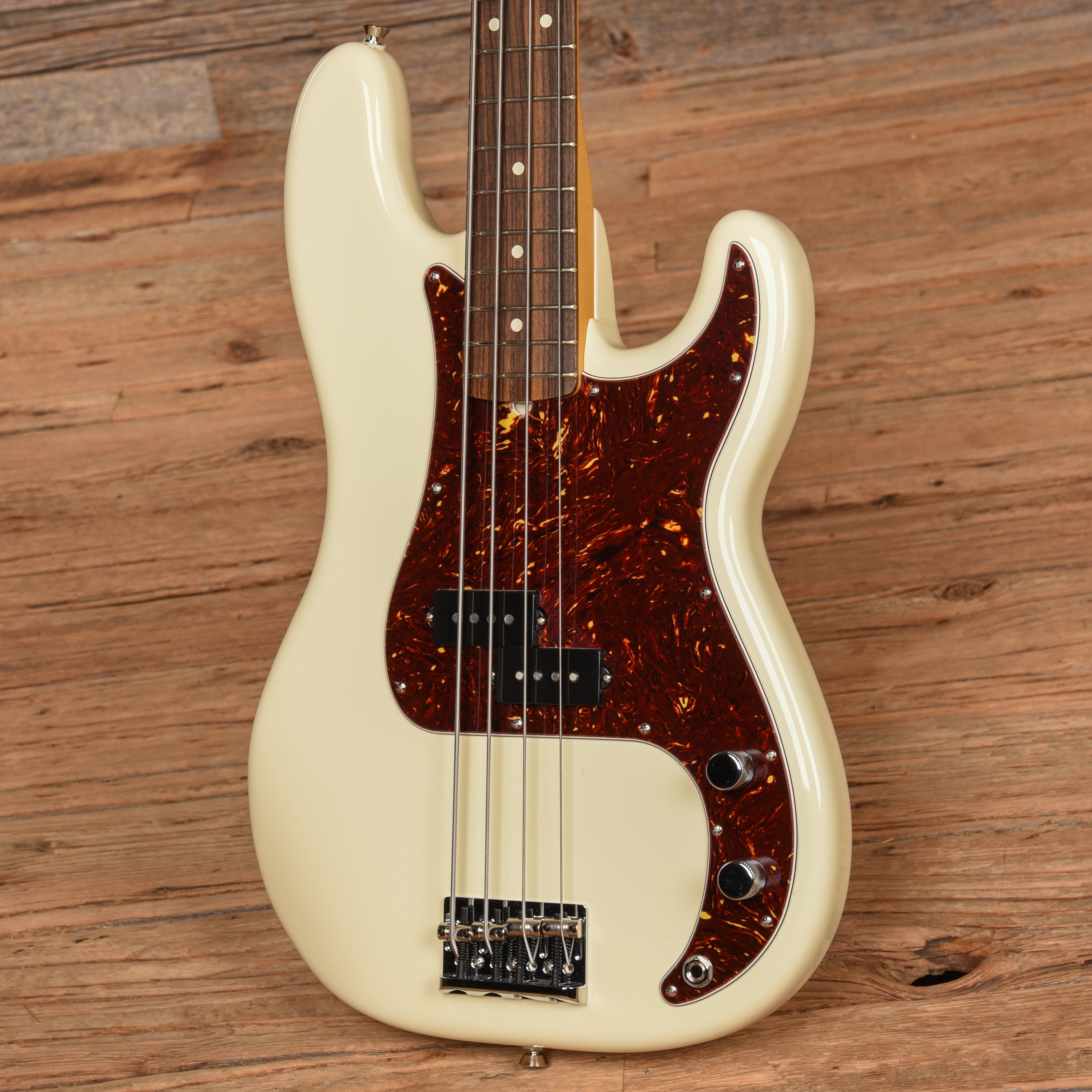 Fender American Professional II Precision Bass Olympic White 2023 Bass Guitars / 4-String