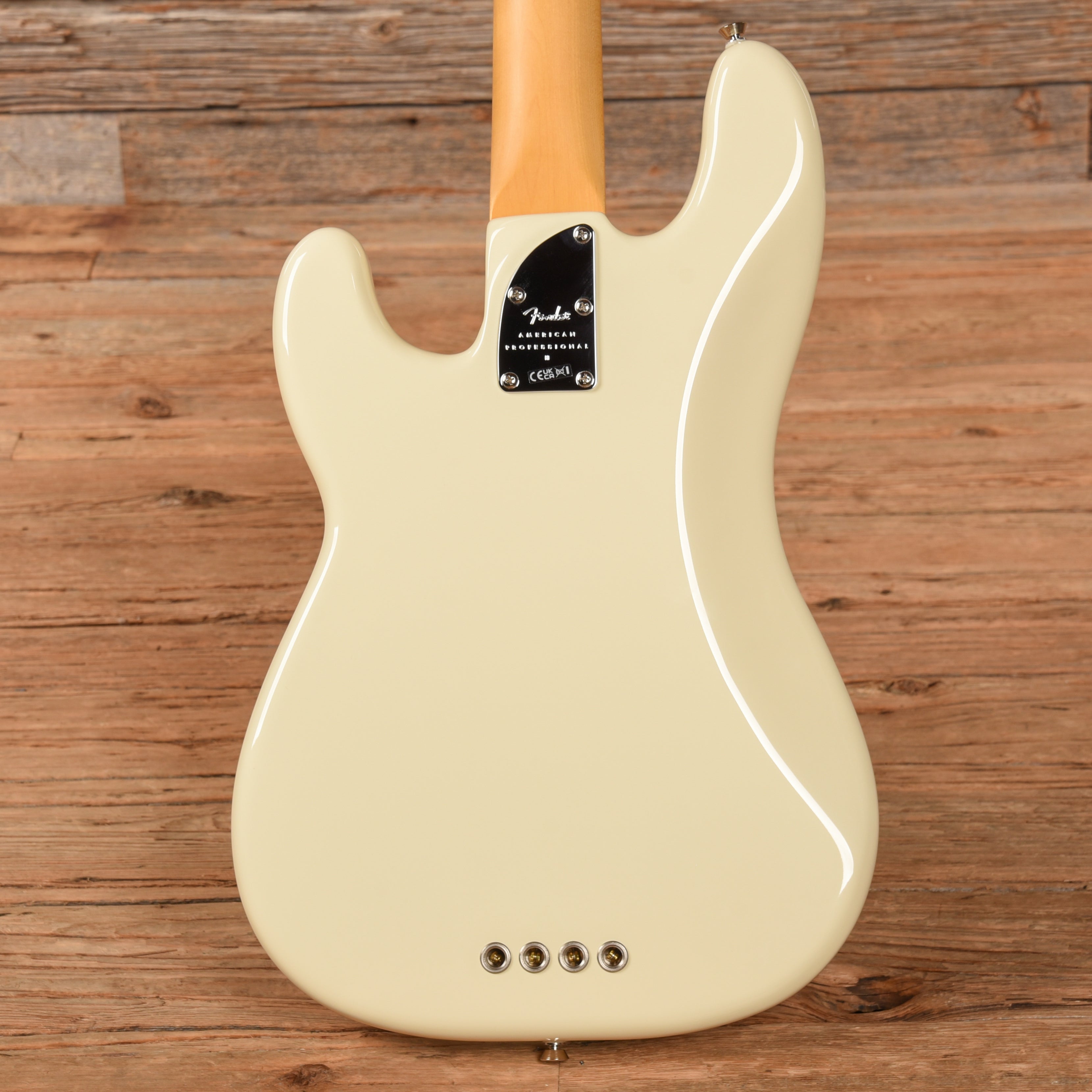 Fender American Professional II Precision Bass Olympic White 2023 Bass Guitars / 4-String