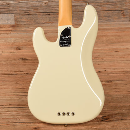 Fender American Professional II Precision Bass Olympic White 2023 Bass Guitars / 4-String