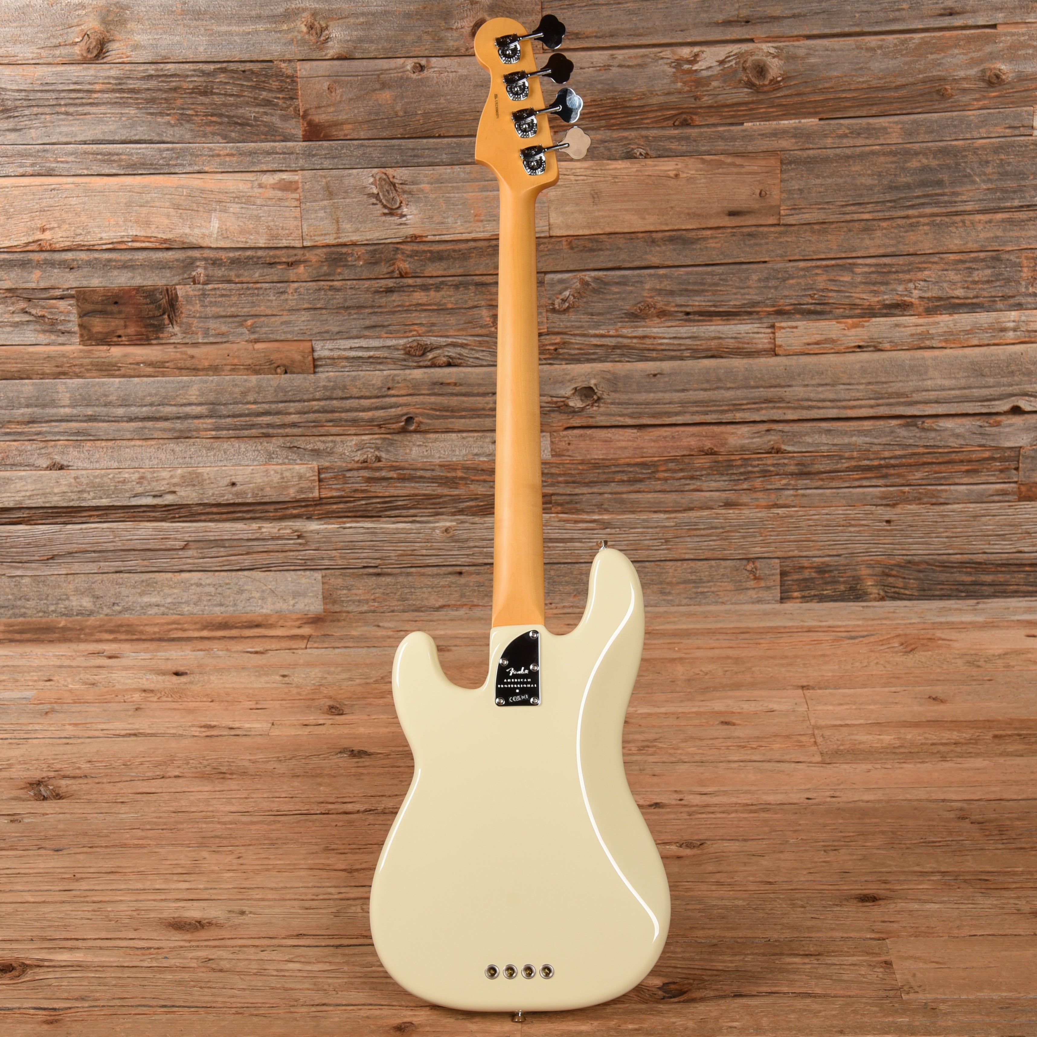 Fender American Professional II Precision Bass Olympic White 2023 Bass Guitars / 4-String