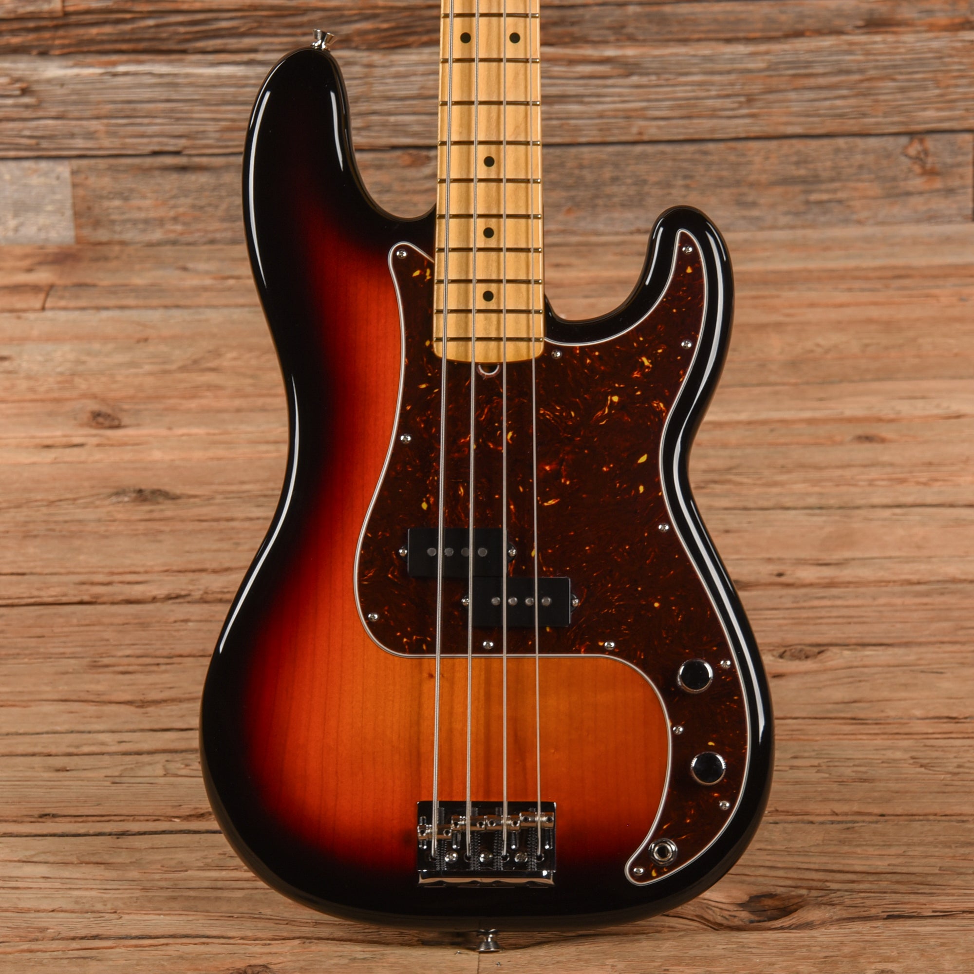 Fender American Professional II Precision Bass Sunburst Bass Guitars / 4-String