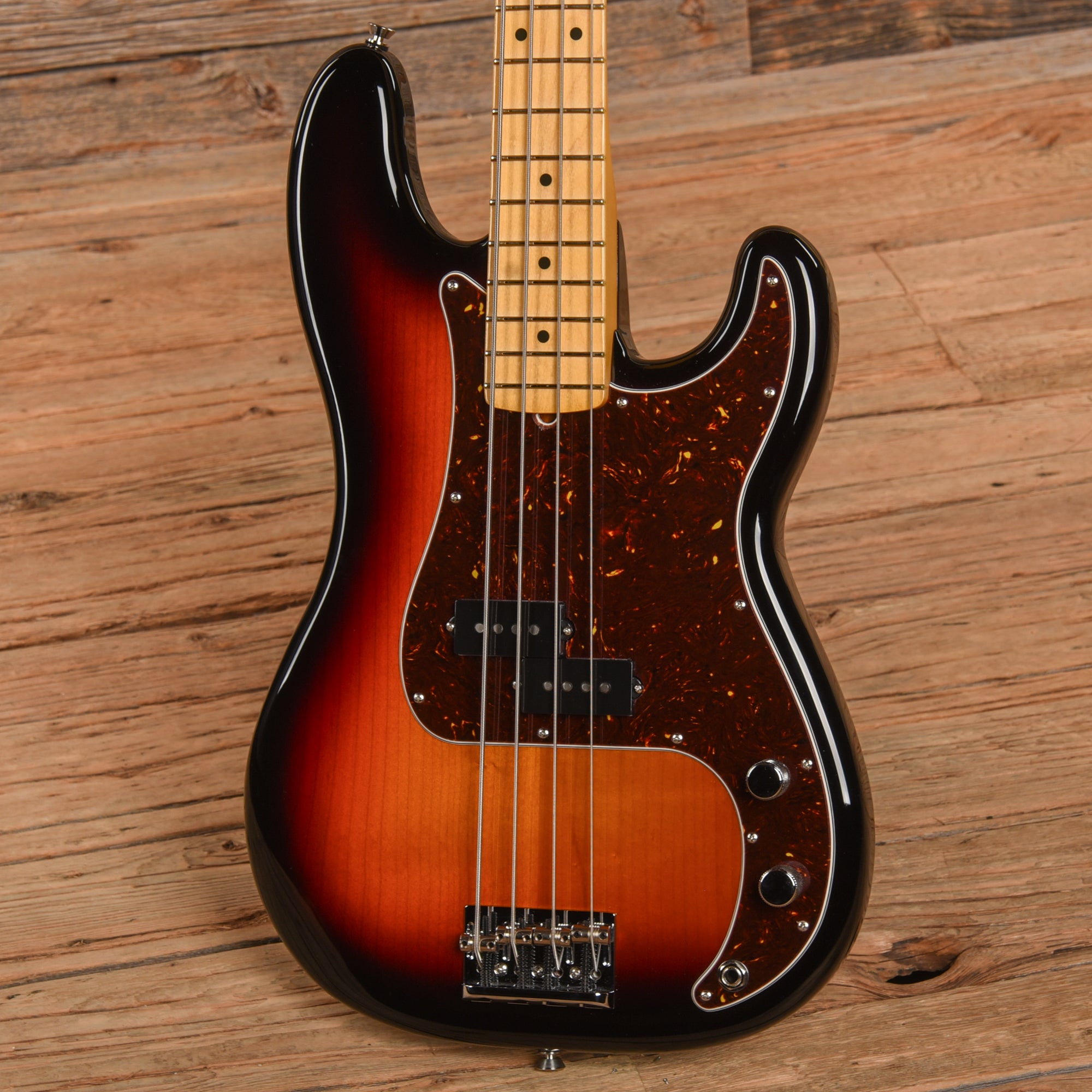 Fender American Professional II Precision Bass Sunburst Bass Guitars / 4-String
