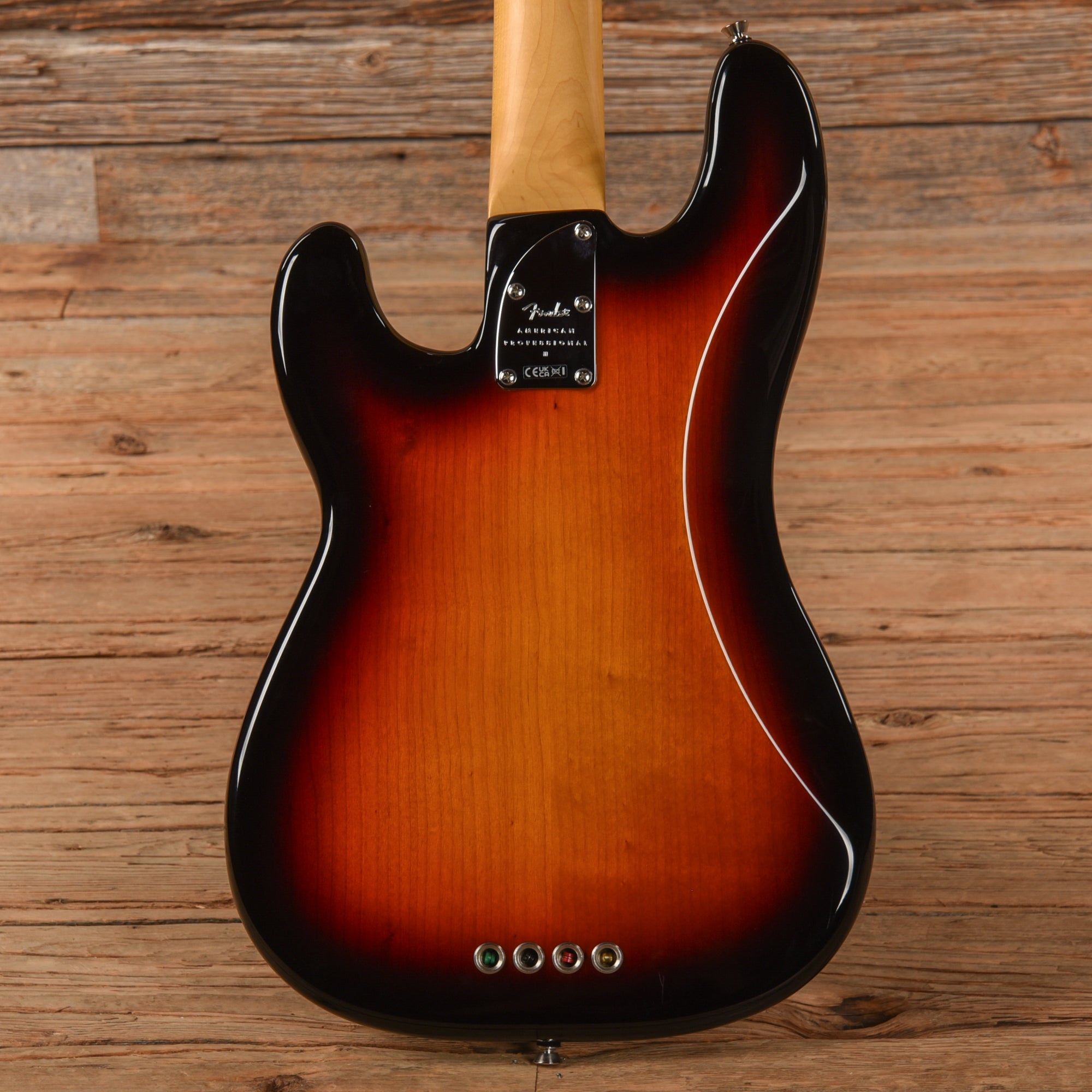 Fender American Professional II Precision Bass Sunburst Bass Guitars / 4-String
