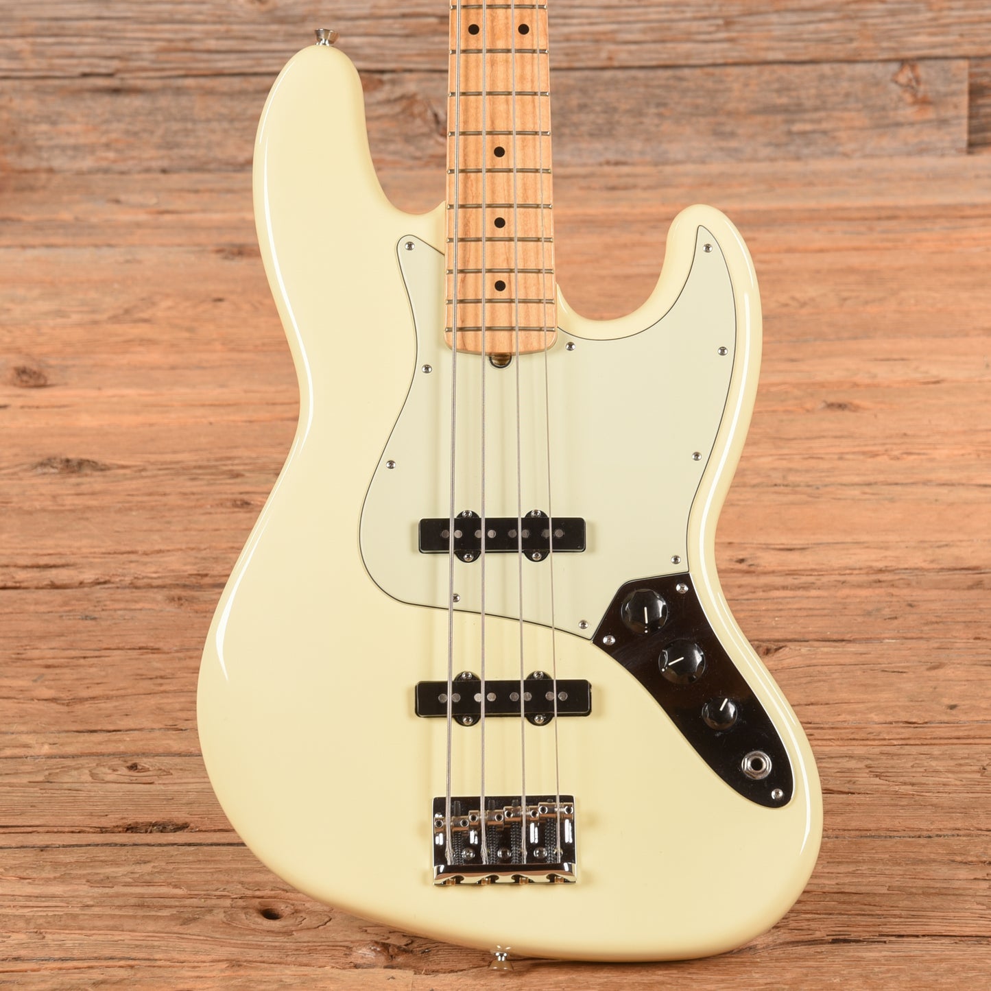 Fender American Professional Jazz Bass Olympic White 2017 Bass Guitars / 4-String