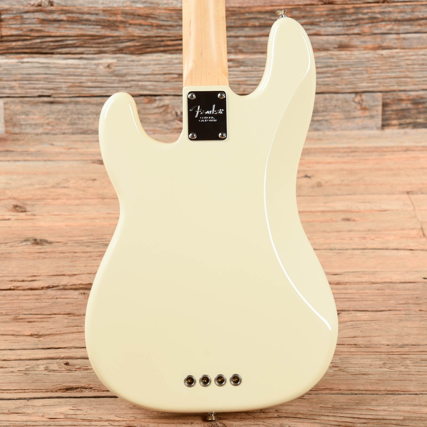 Fender American Professional Series Precision Bass Olympic White 2017 Bass Guitars / 4-String