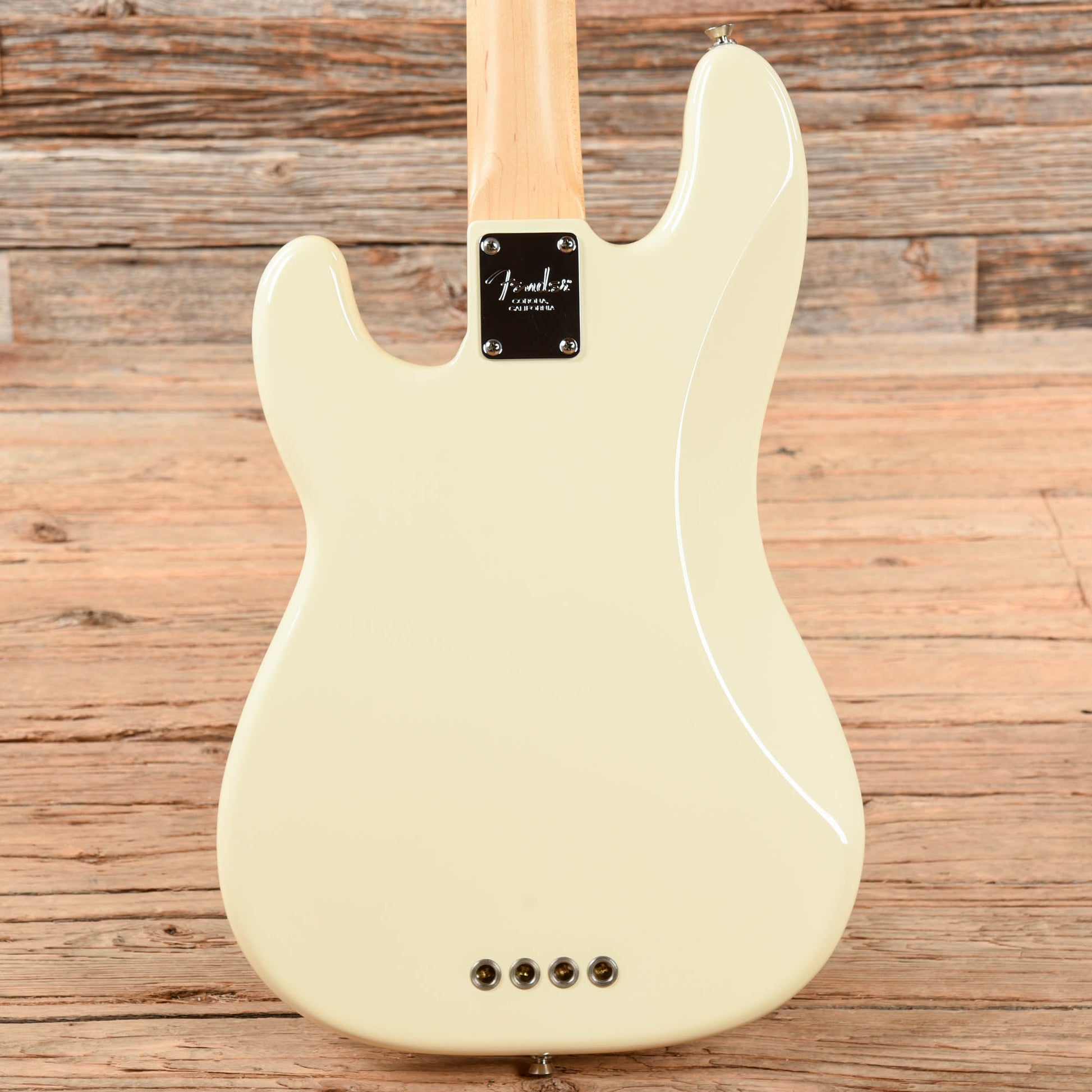 Fender American Professional Series Precision Bass Olympic White 2017 Bass Guitars / 4-String