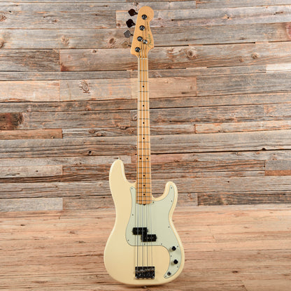 Fender American Professional Series Precision Bass Olympic White 2017 Bass Guitars / 4-String