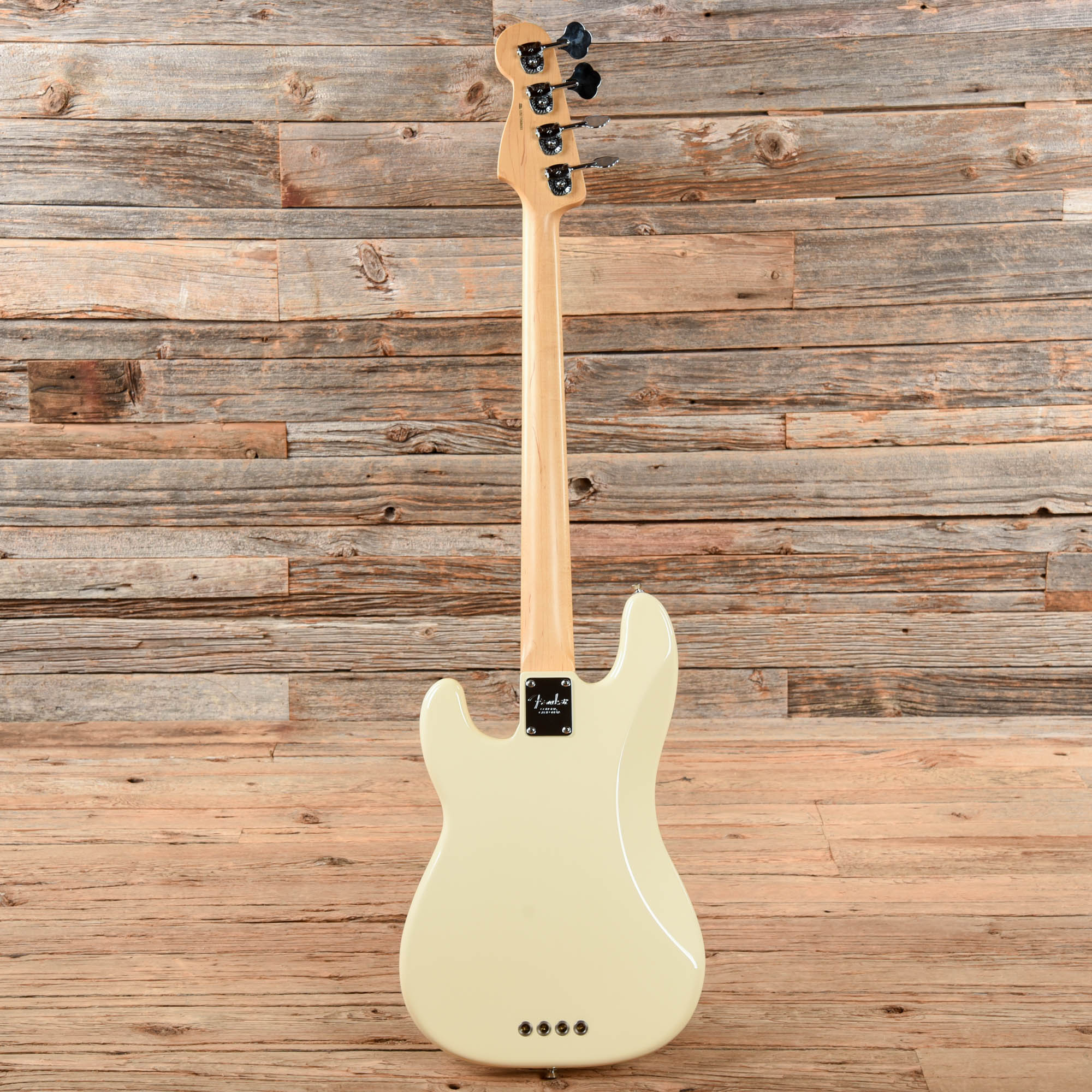 Fender American Professional Series Precision Bass Olympic White 2017 Bass Guitars / 4-String