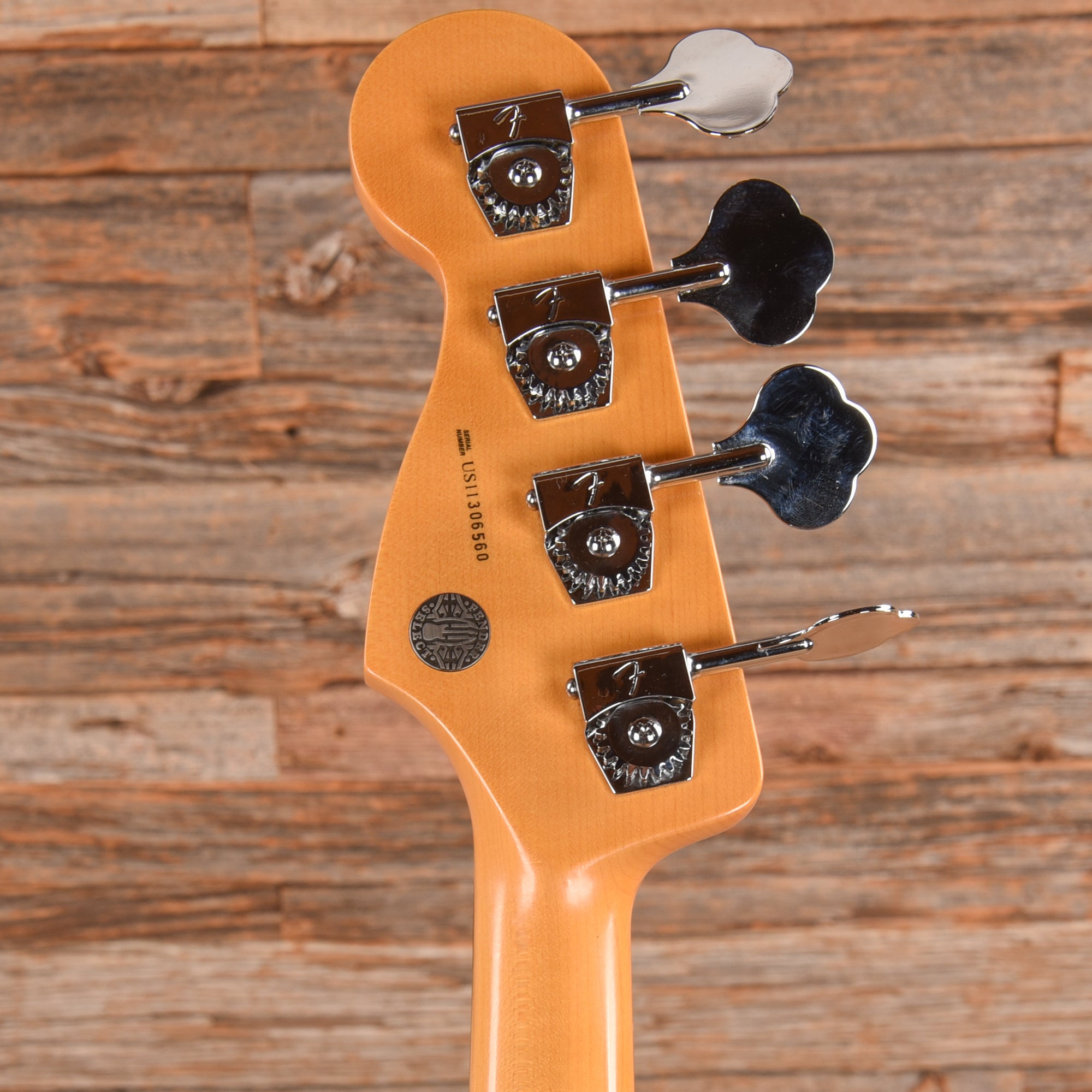 Fender American Select Jazz Bass Amber Burst 2011 Bass Guitars / 4-String