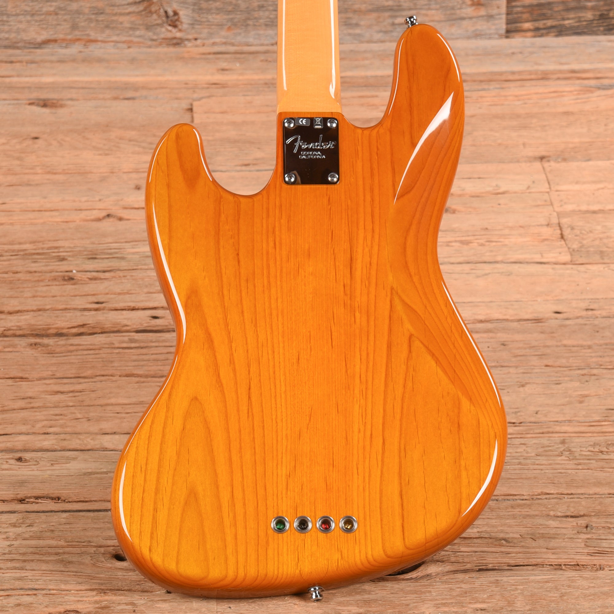 Fender American Select Jazz Bass Amber Burst 2011 Bass Guitars / 4-String