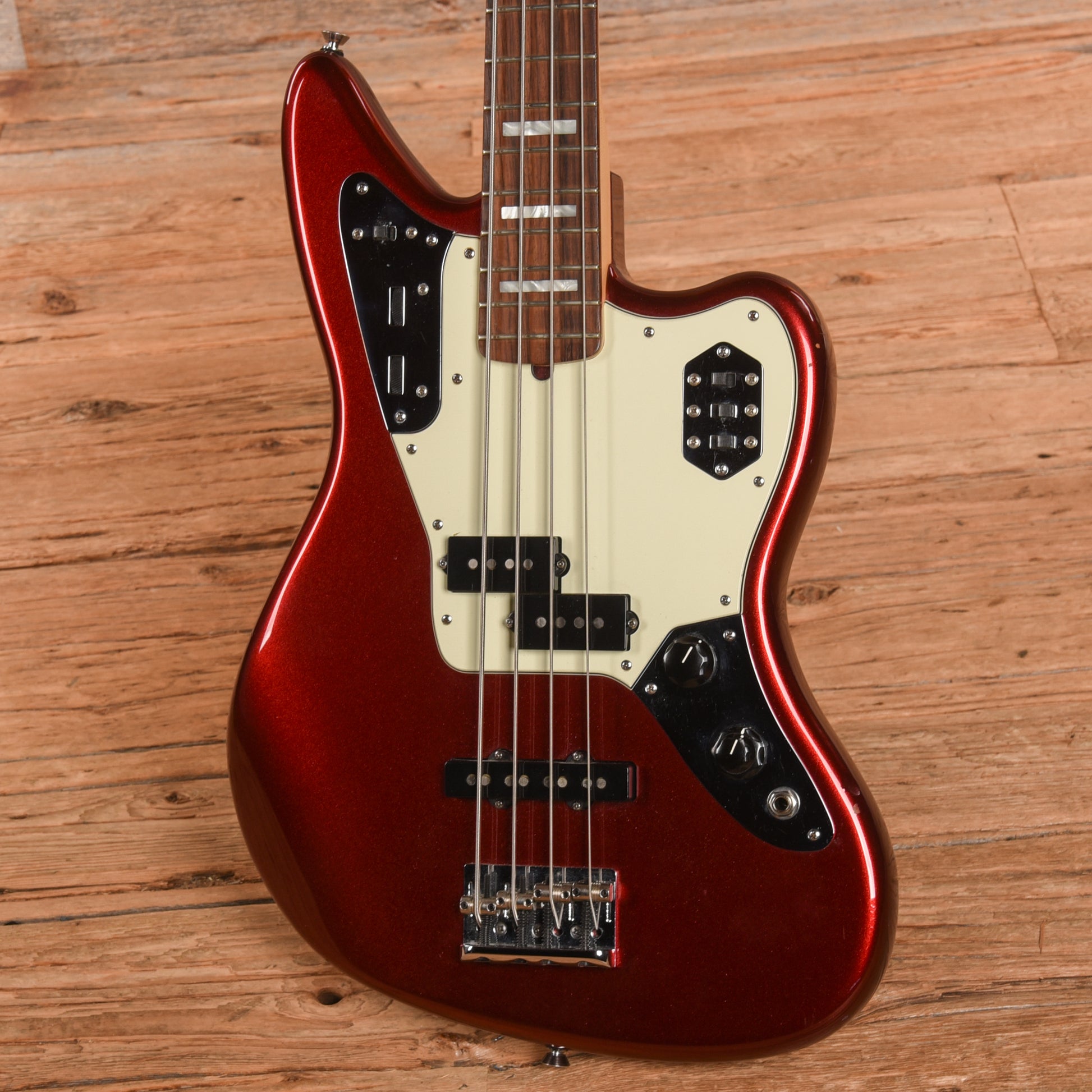 Fender American Standard Jaguar Bass Mystic Red 2014 Bass Guitars / 4-String