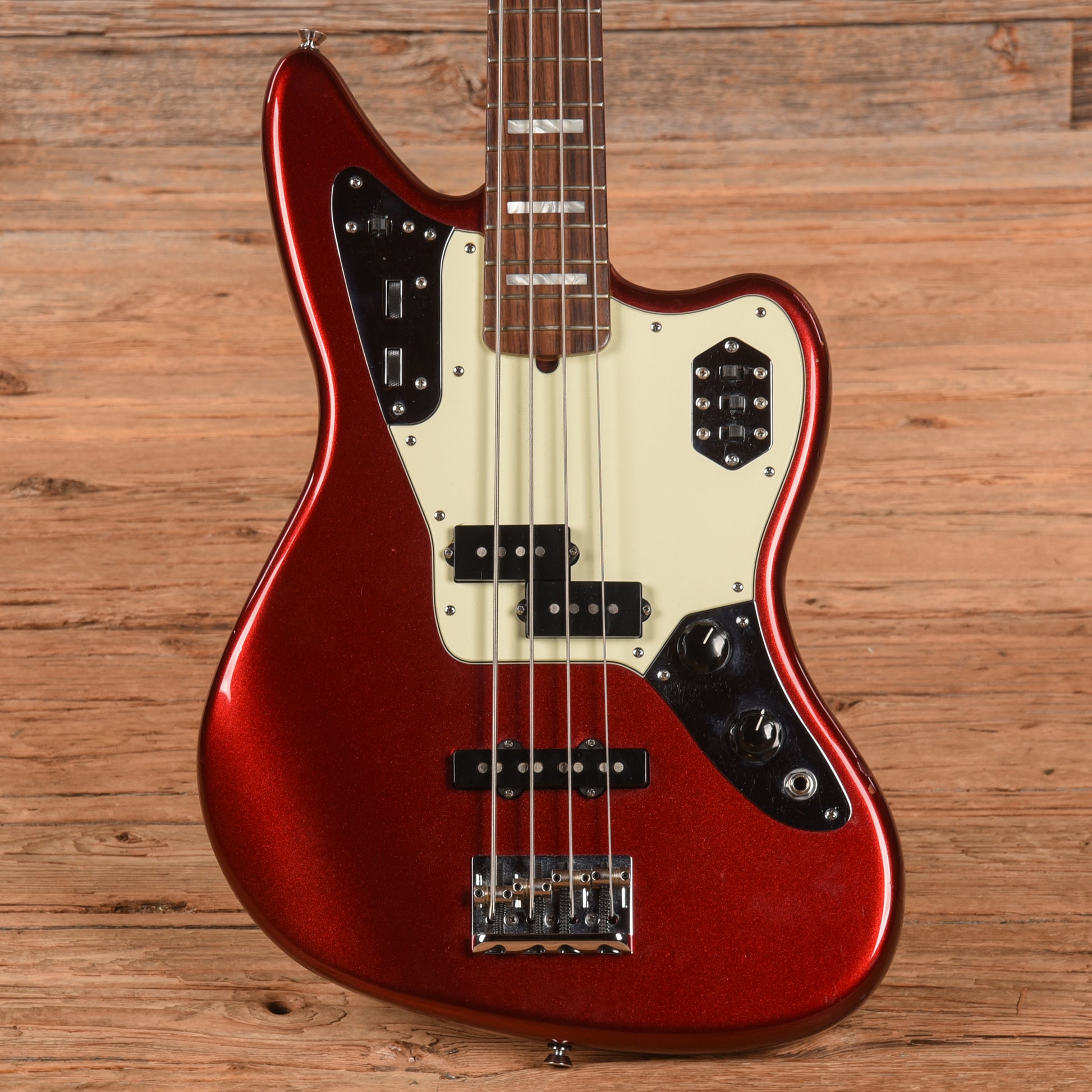 Fender American Standard Jaguar Bass Mystic Red 2014 Bass Guitars / 4-String