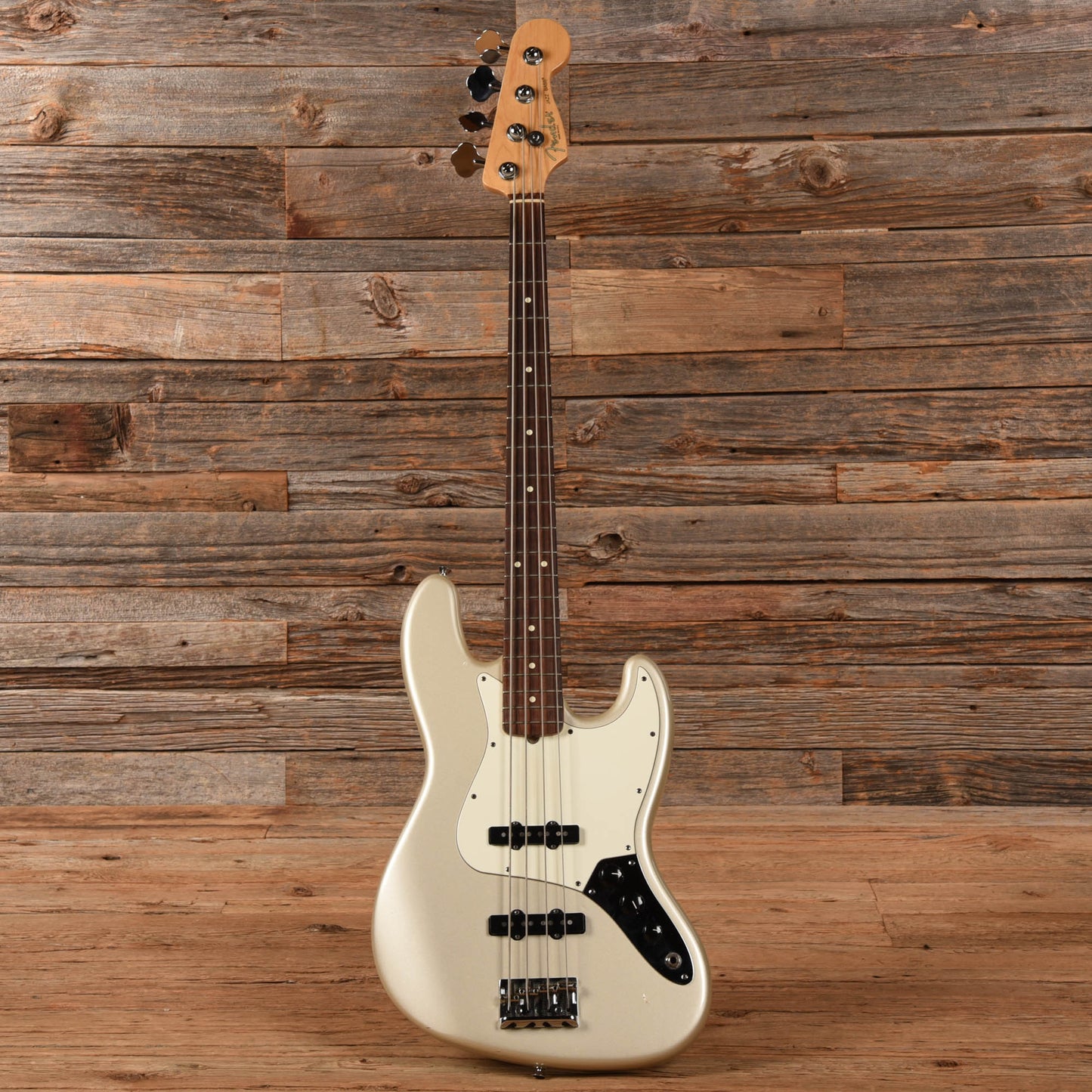 Fender American Standard Jazz Bass Blizzard Pearl 2011 Bass Guitars / 4-String