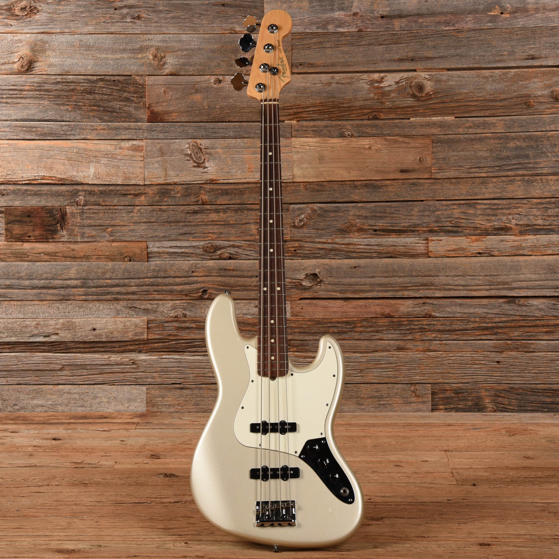 Fender American Standard Jazz Bass Blizzard Pearl 2011 Bass Guitars / 4-String