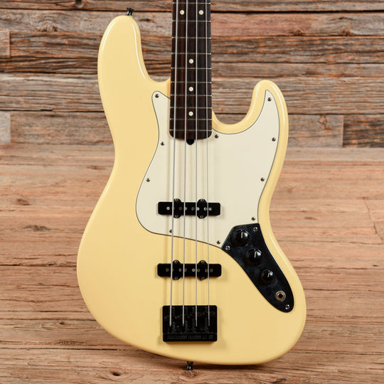 Fender American Standard Jazz Bass Vintage White 1996 Bass Guitars / 4-String
