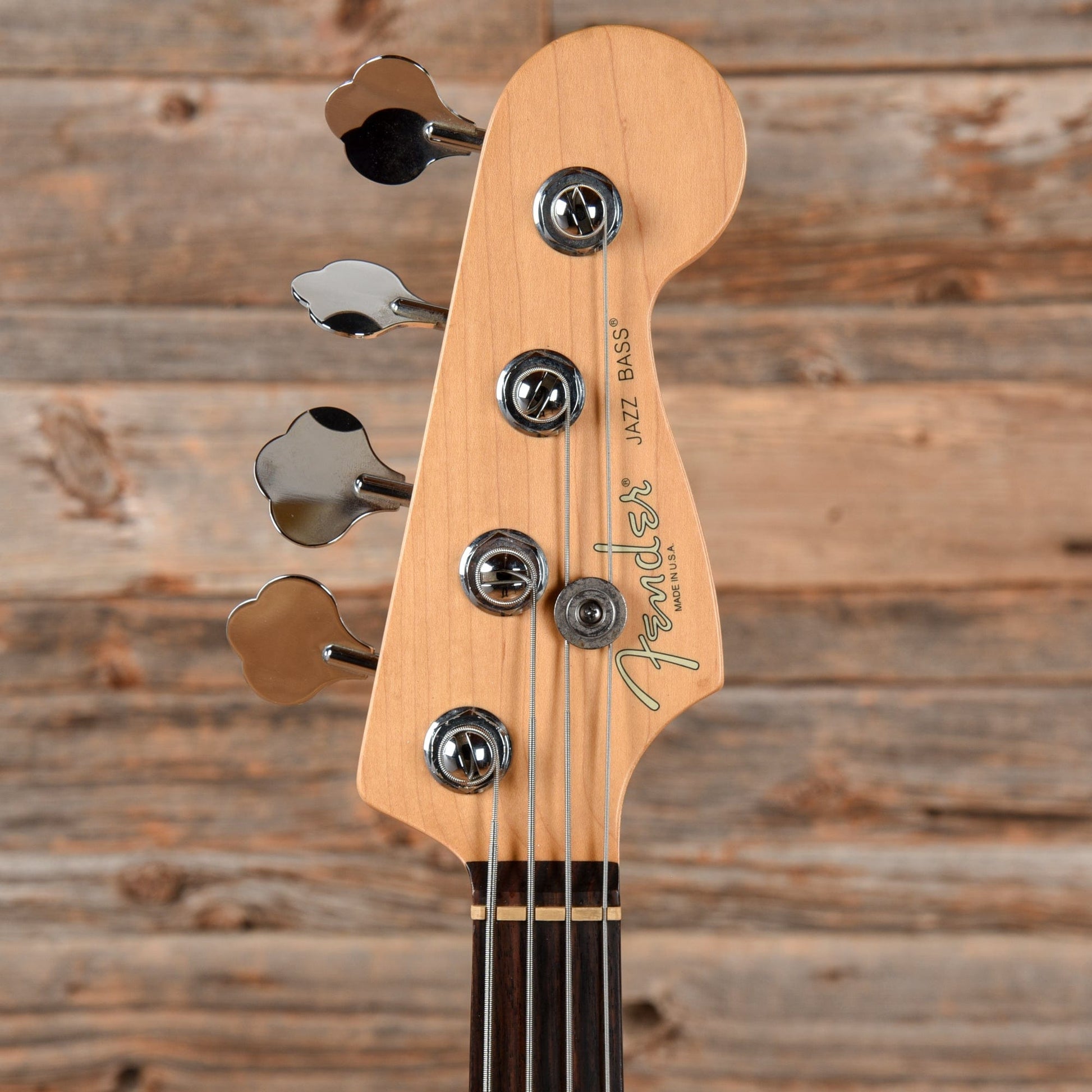 Fender American Standard Jazz Bass Vintage White 1996 Bass Guitars / 4-String