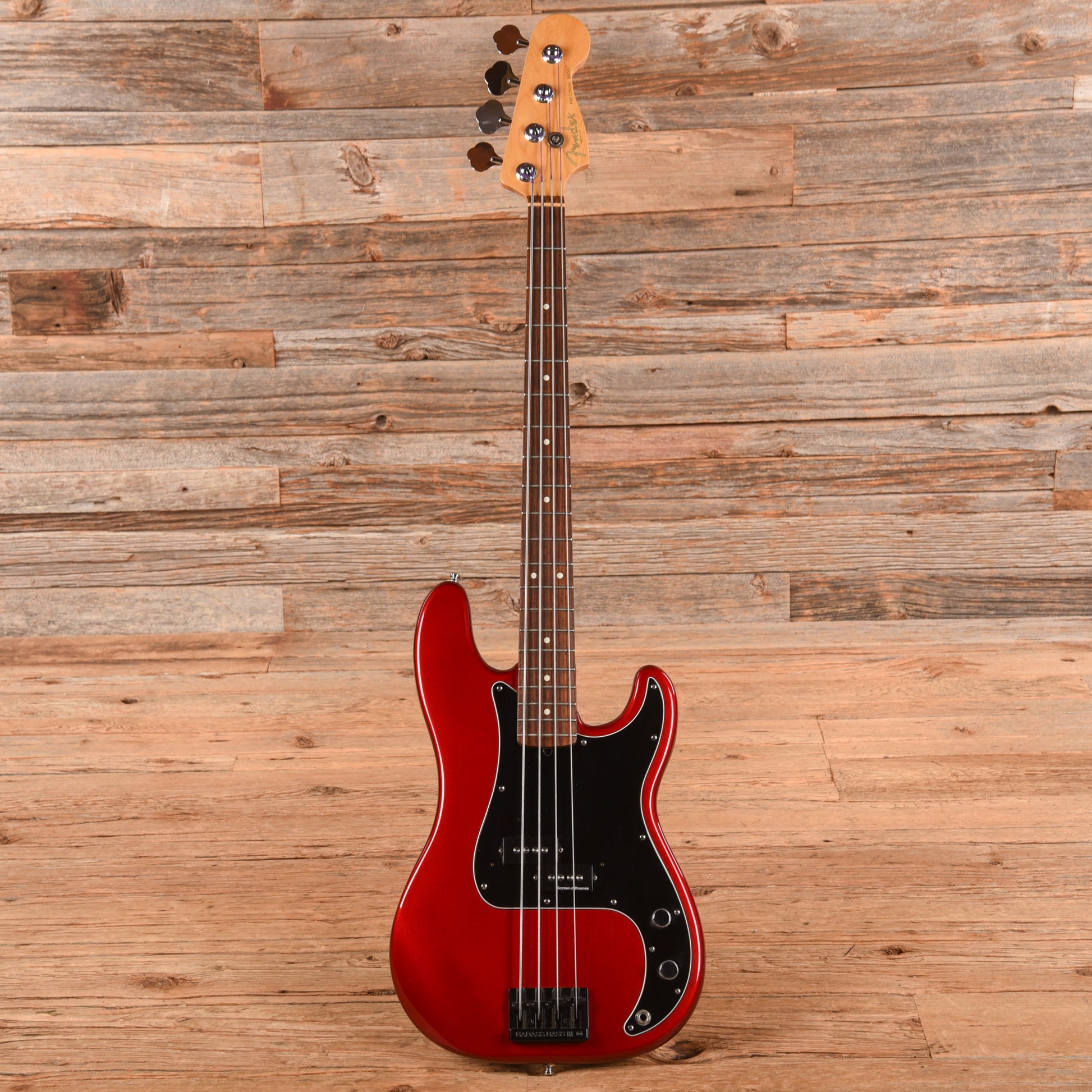 Fender American Standard Precision Bass Candy Apple Red 1995 Bass Guitars / 4-String