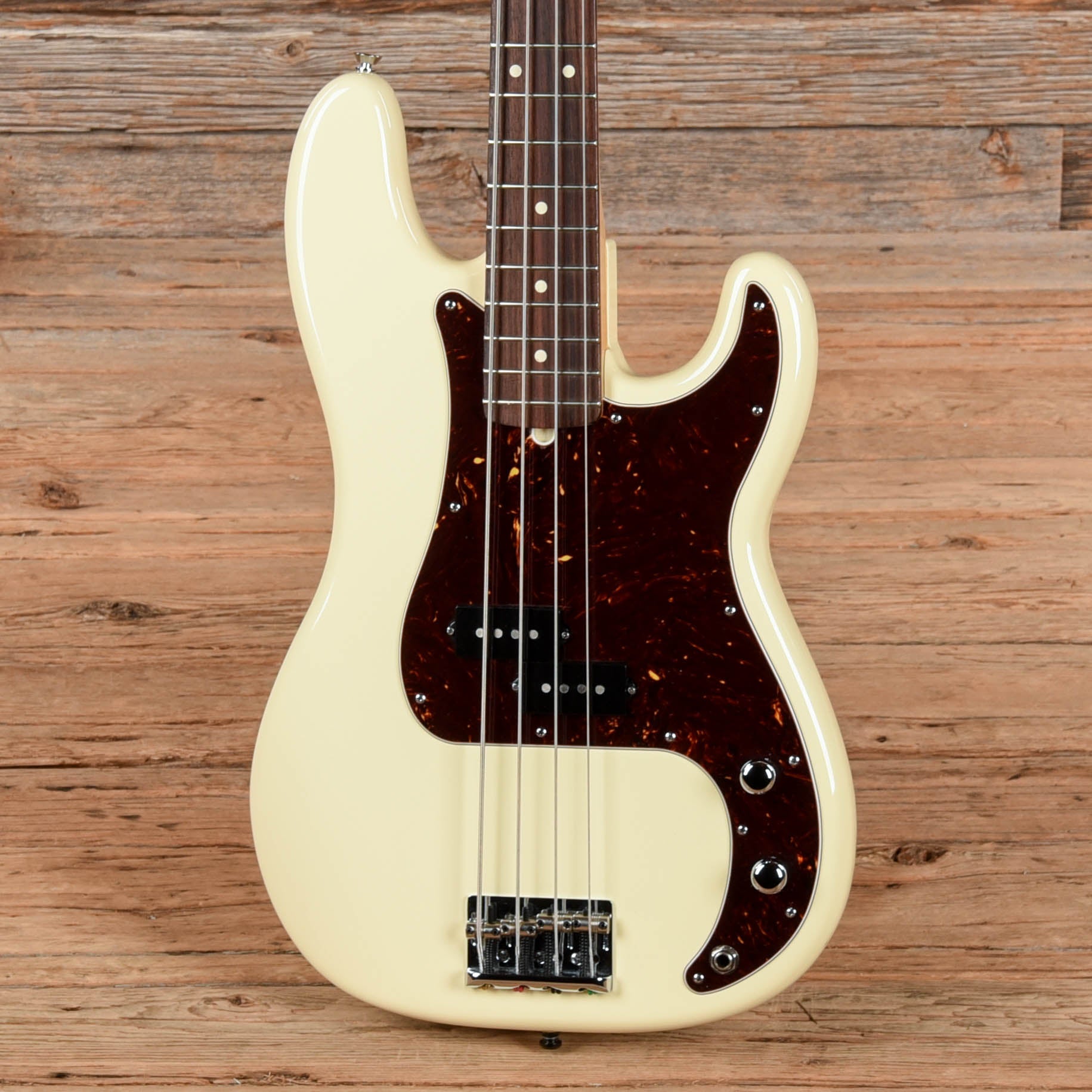 Fender American Standard Precision Bass Olympic White 2013 Bass Guitars / 4-String