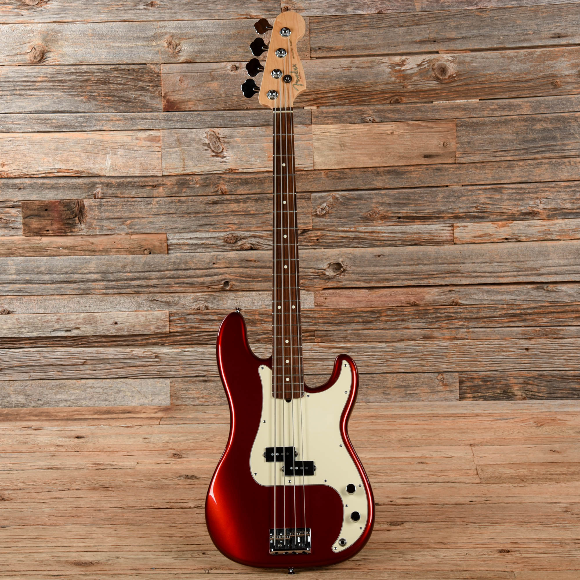 Fender American Standard Precision Bass Red 2008 Bass Guitars / 4-String