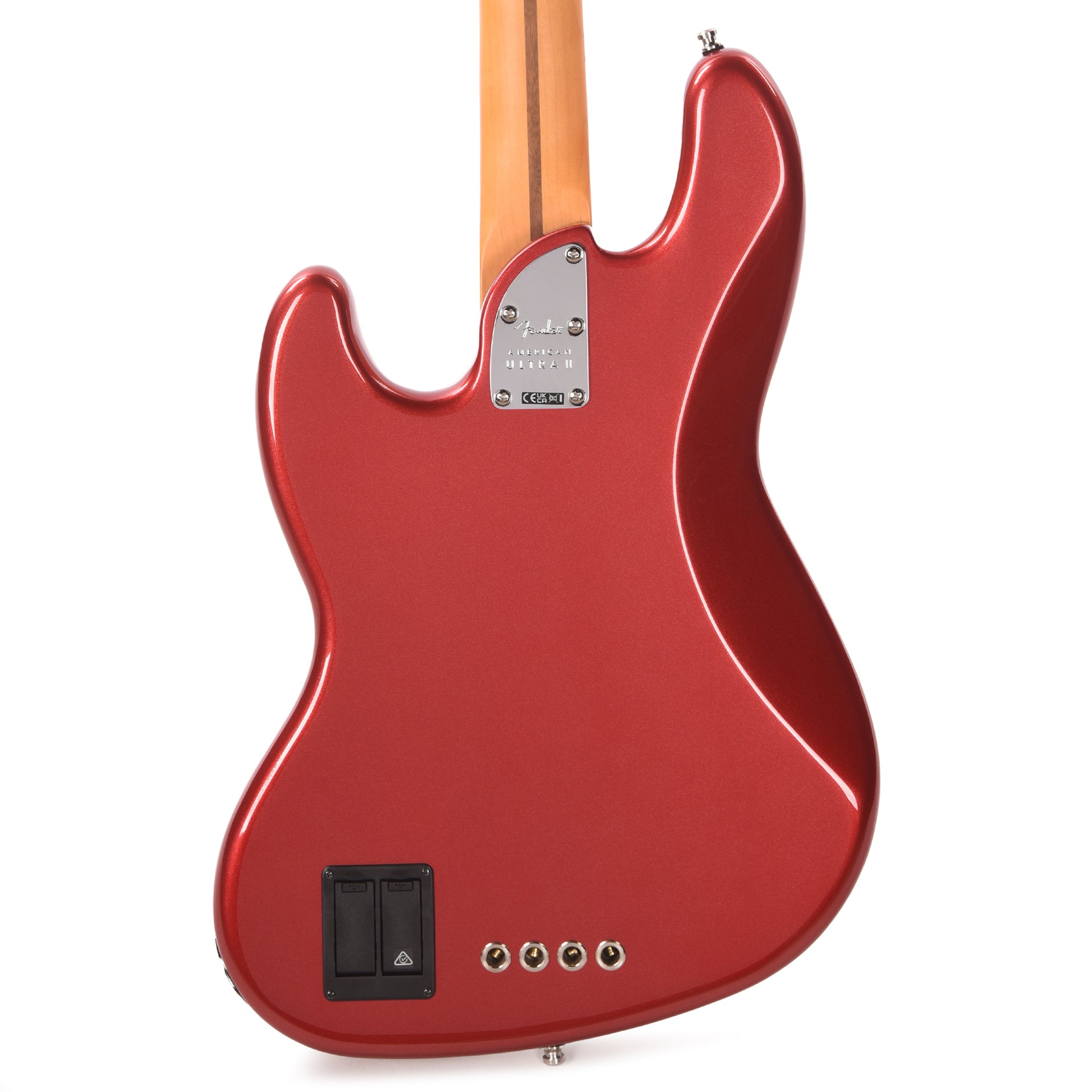 Fender American Ultra II Jazz Bass Sinister Red Bass Guitars / 4-String