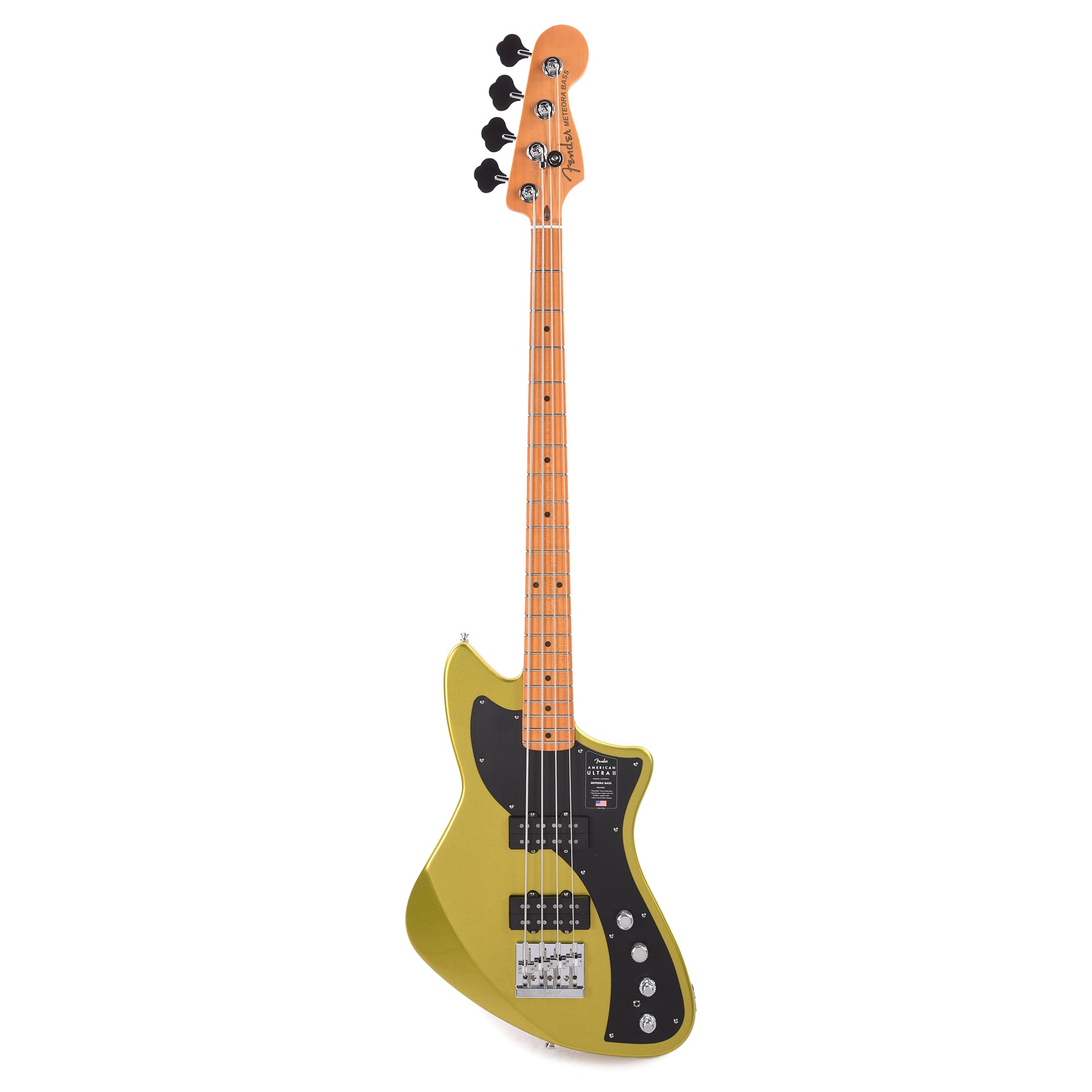 Fender American Ultra II Meteora Bass Solar Flare Bass Guitars / 4-String