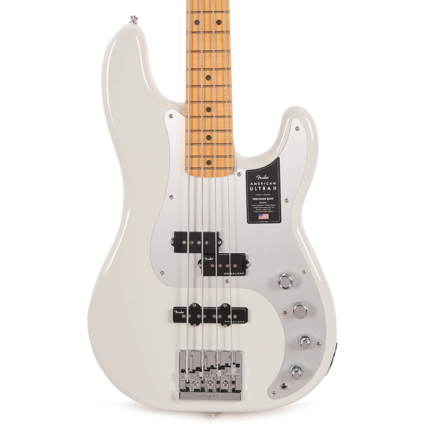 Fender American Ultra II Precision Bass Avalanche Bass Guitars / 4-String