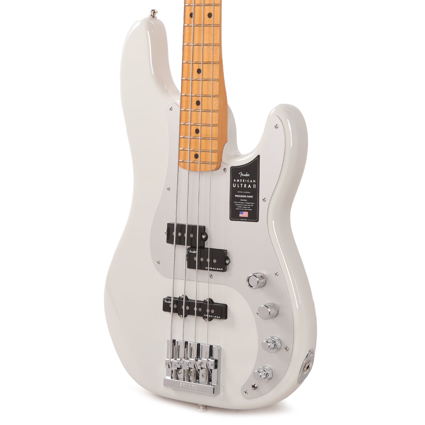 Fender American Ultra II Precision Bass Avalanche Bass Guitars / 4-String