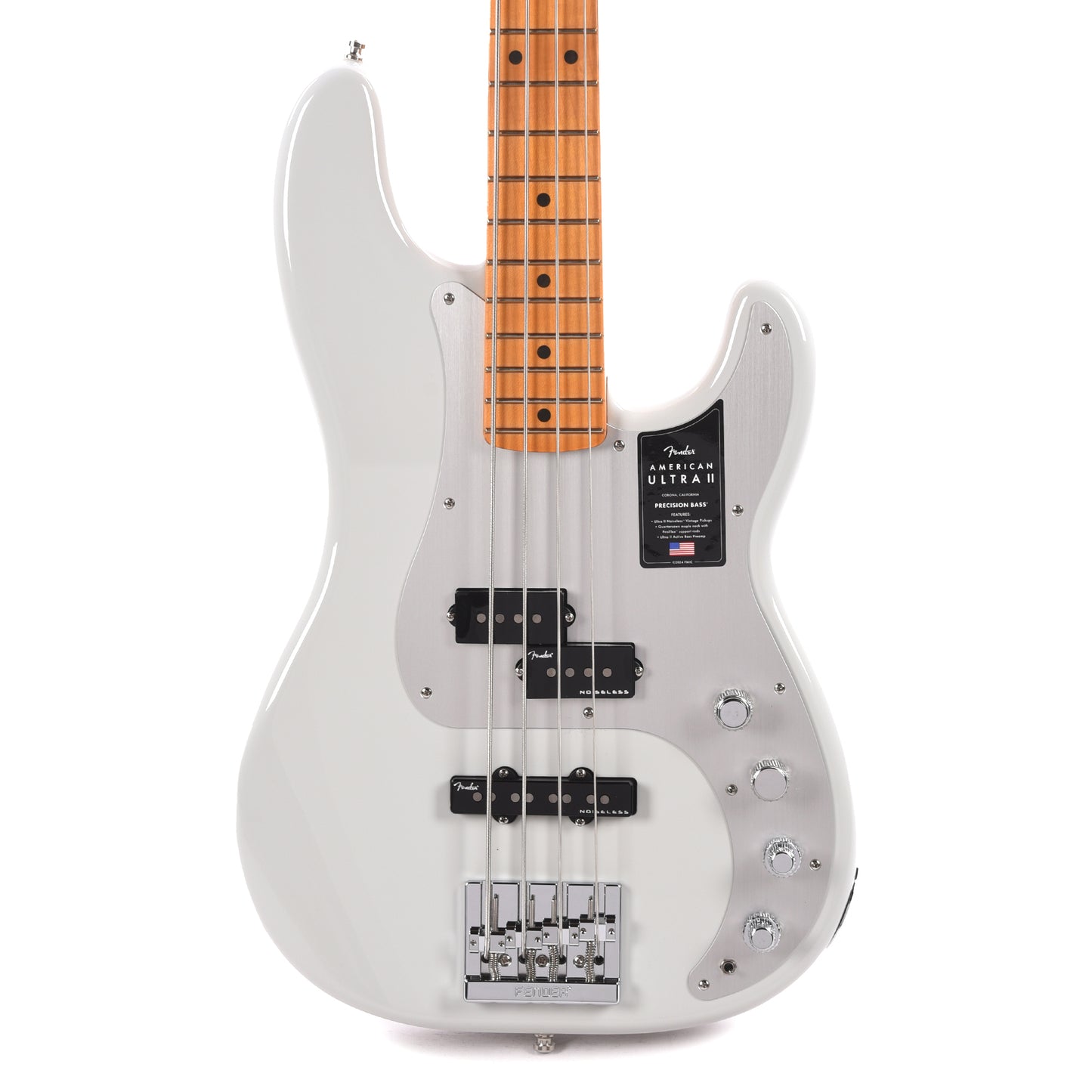 Fender American Ultra II Precision Bass Avalanche Bass Guitars / 4-String