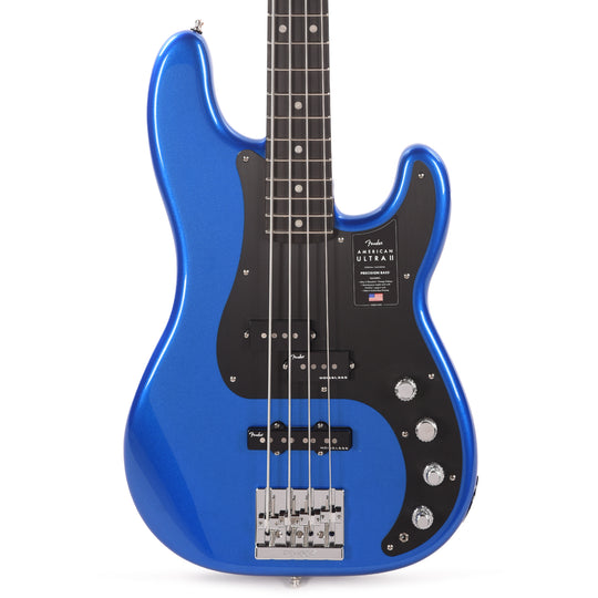Fender American Ultra II Precision Bass Noble Blue Bass Guitars / 4-String