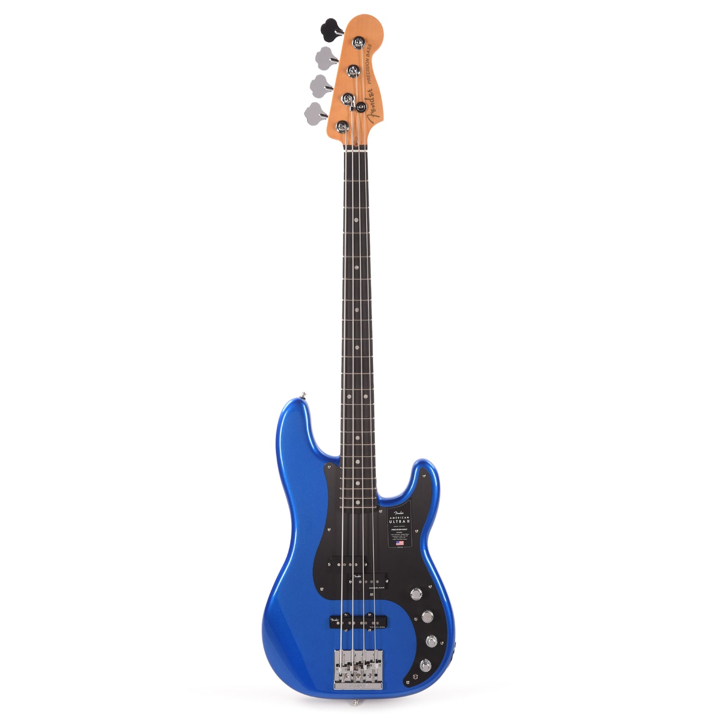 Fender American Ultra II Precision Bass Noble Blue Bass Guitars / 4-String