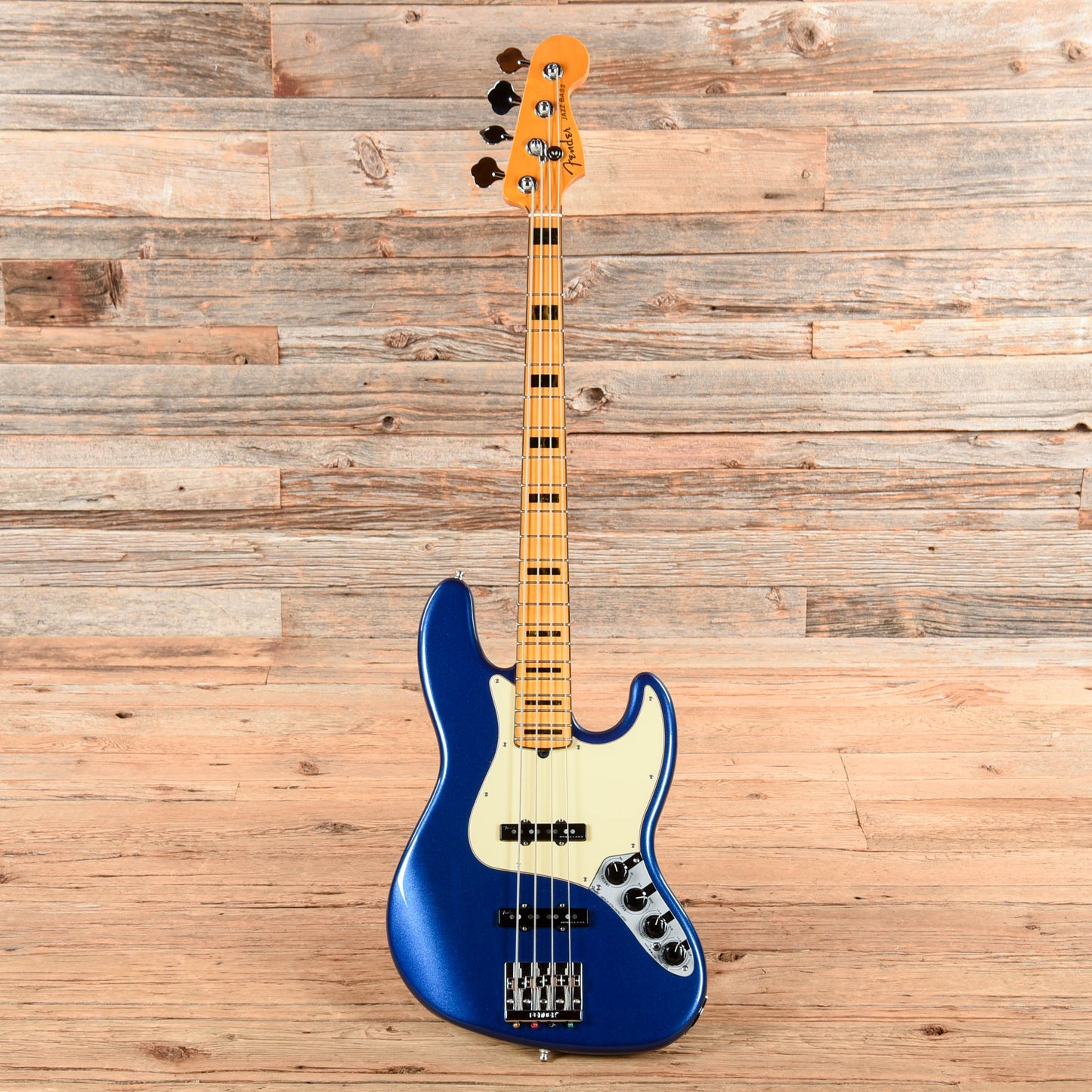 Fender American Ultra Jazz Bass Cobra Blue 2019 Bass Guitars / 4-String