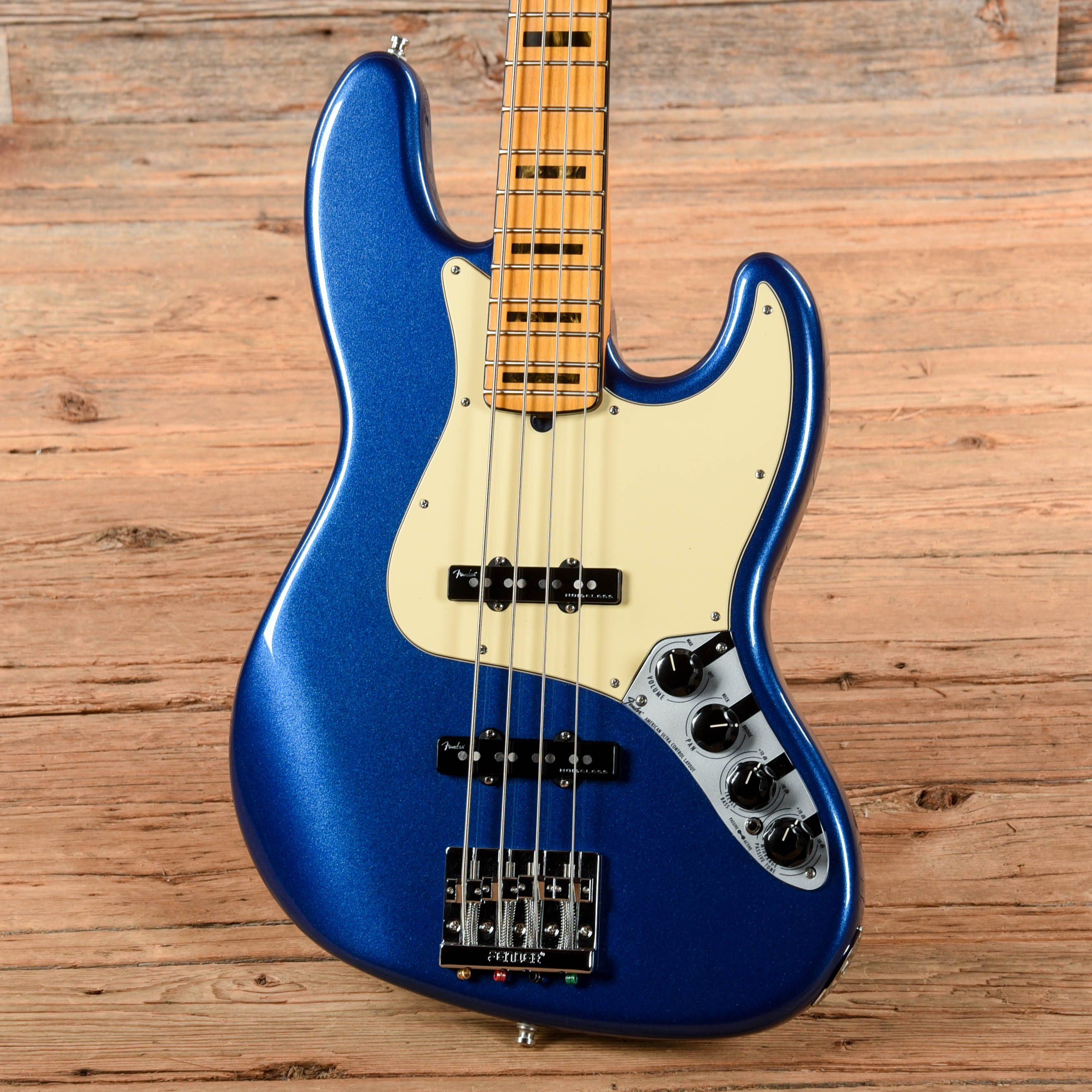 Fender American Ultra Jazz Bass Cobra Blue 2019 Bass Guitars / 4-String