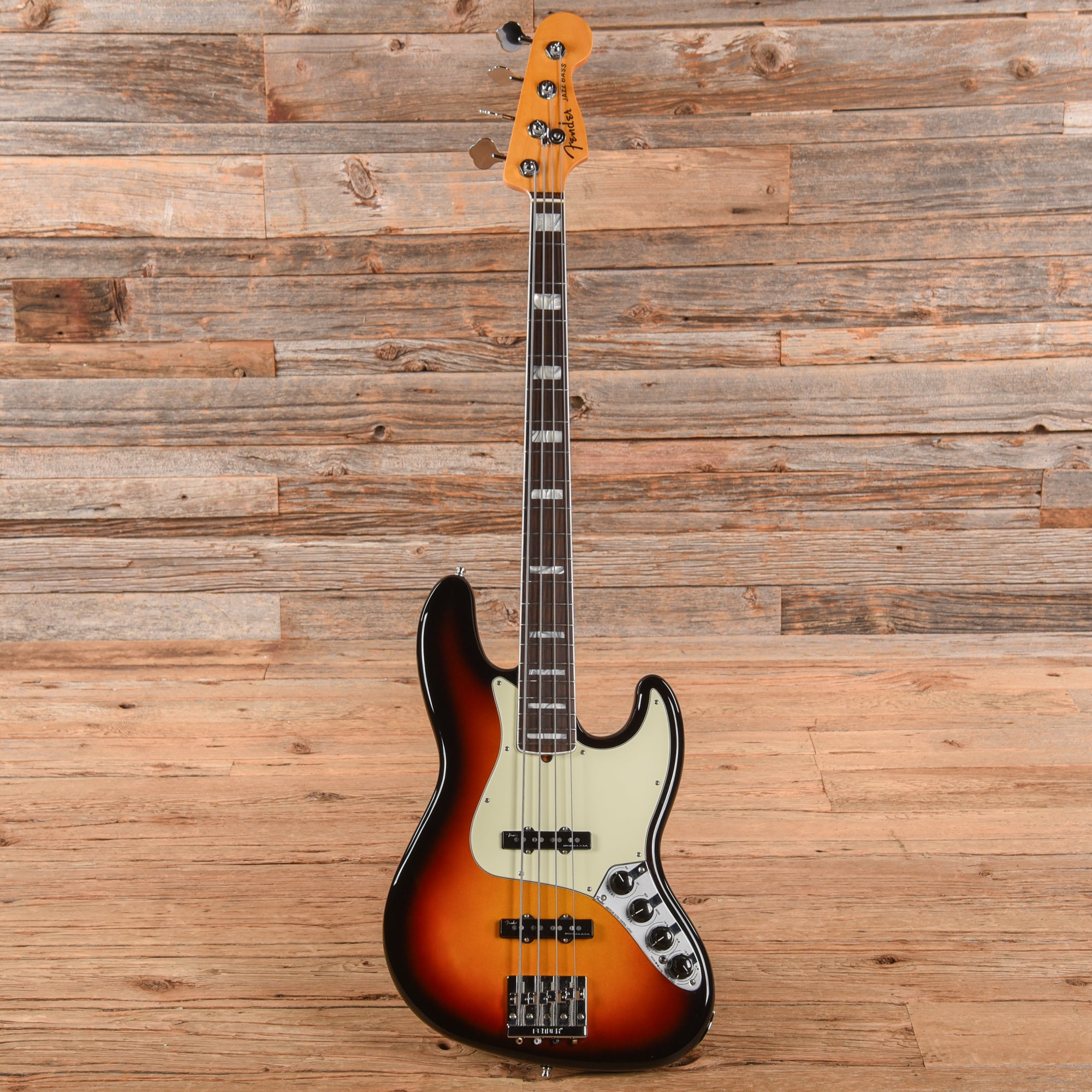 Fender American Ultra Jazz Bass Sunburst 2020 Bass Guitars / 4-String
